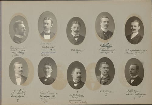 Birger Borgström vid Farmaceutiska institutet 1903–1905