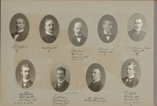 Birger Borgström vid Farmaceutiska institutet 1903–1905