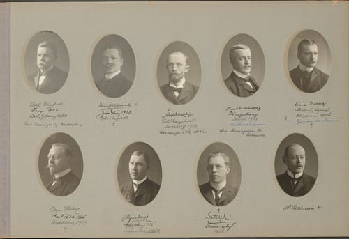 Birger Borgström vid Farmaceutiska institutet 1903–1905