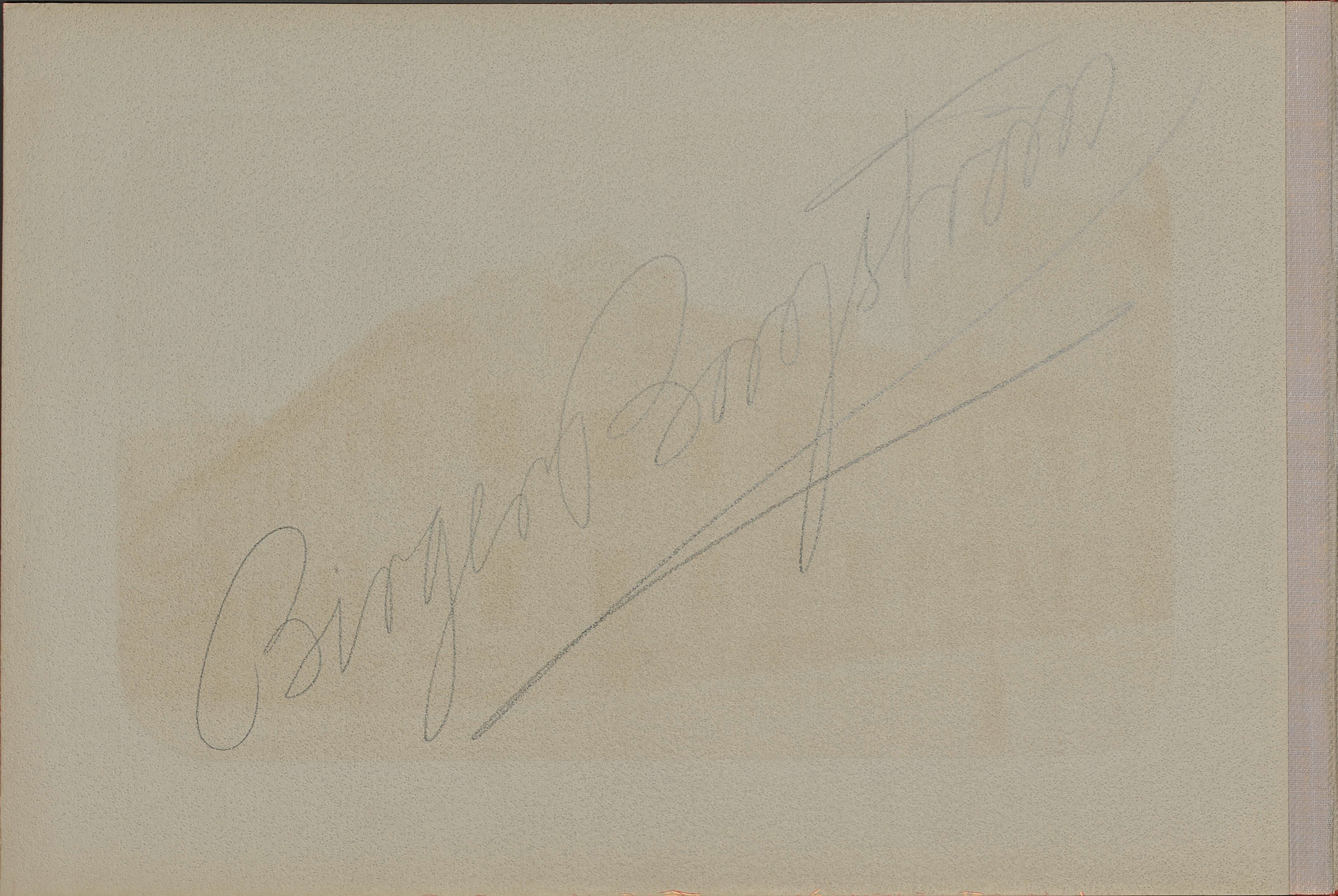 Birger Borgström vid Farmaceutiska institutet 1903–1905