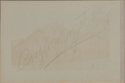 Birger Borgström vid Farmaceutiska institutet 1903–1905