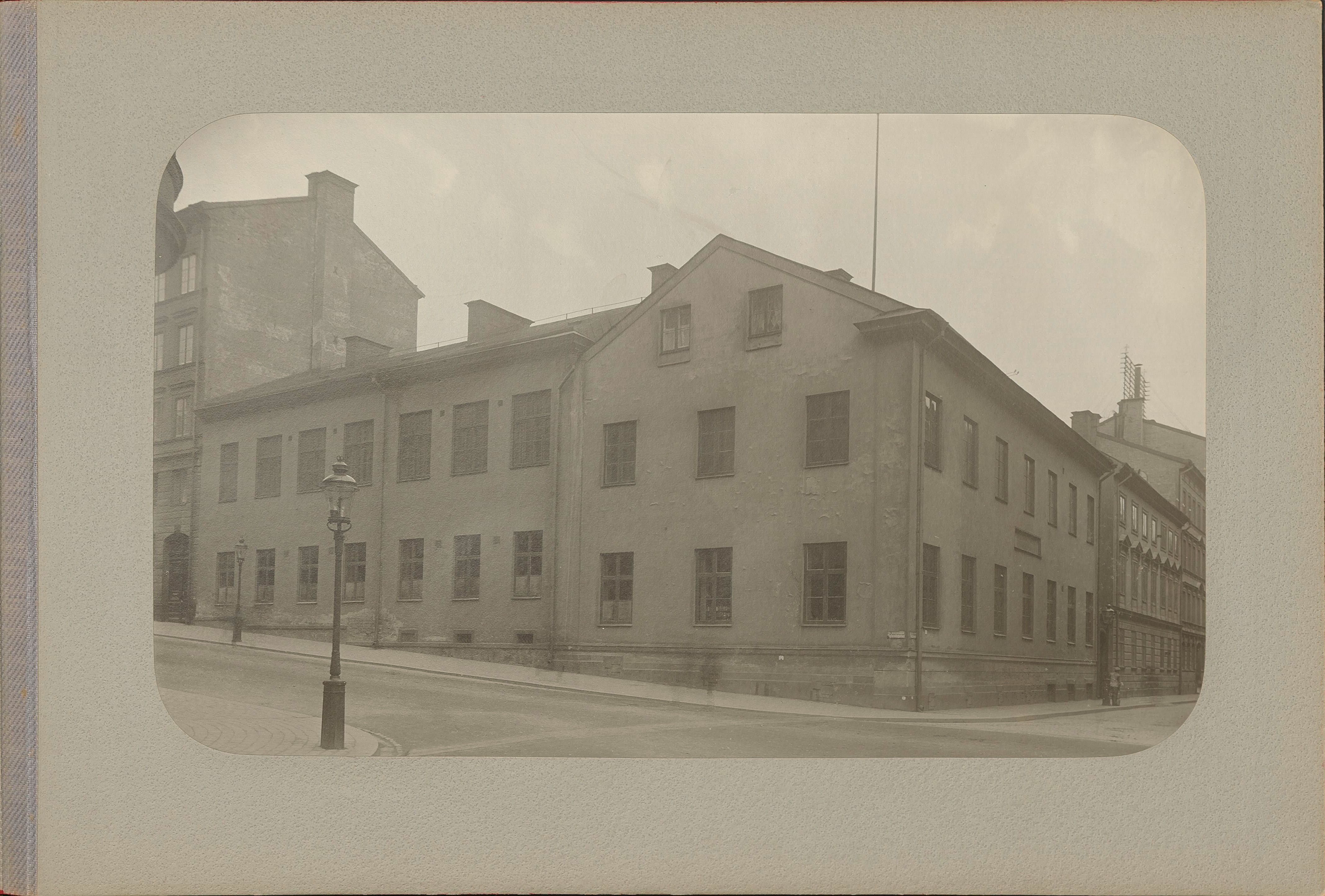 Birger Borgström vid Farmaceutiska institutet 1903–1905