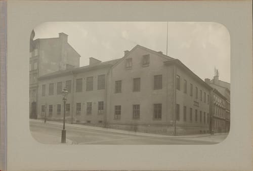 Birger Borgström vid Farmaceutiska institutet 1903–1905