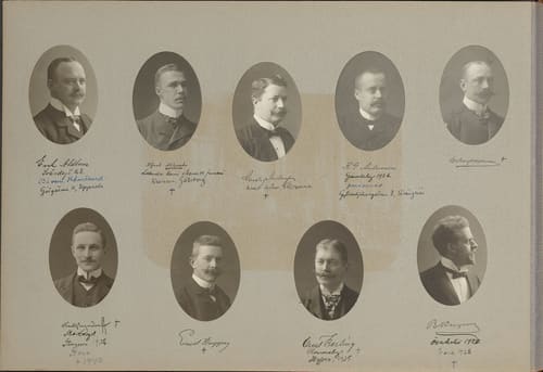 Birger Borgström vid Farmaceutiska institutet 1903–1905