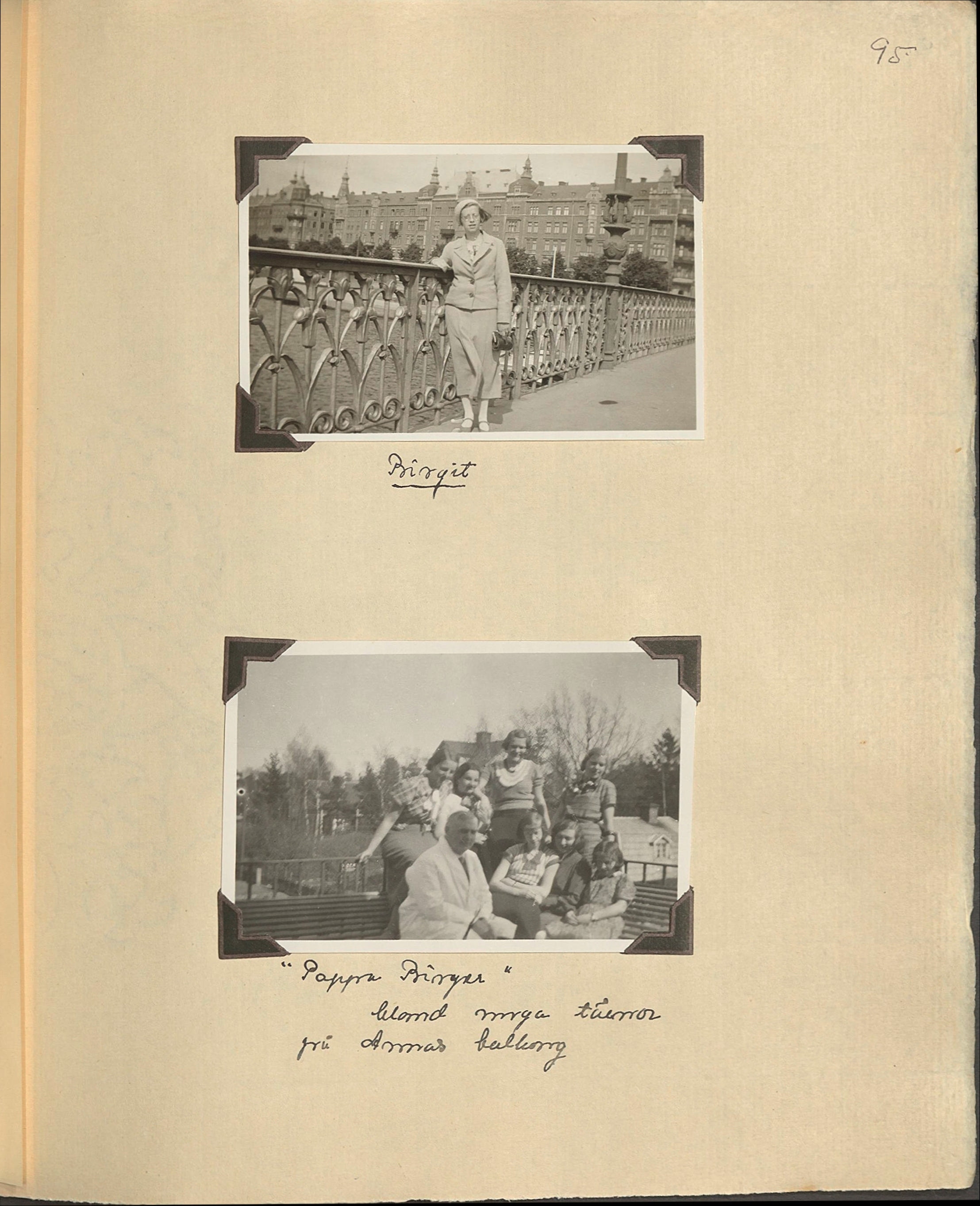 Emy f. Godée Borgströms fotoalbum