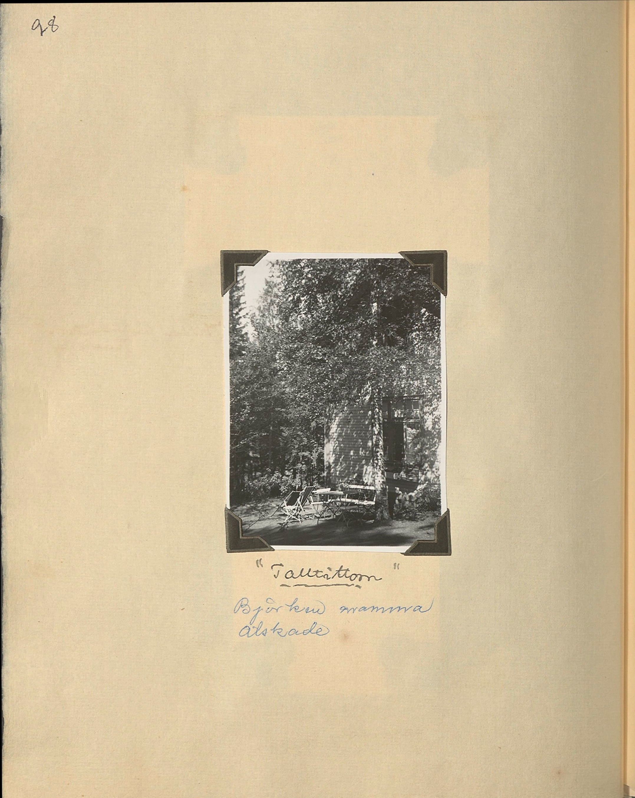 Emy f. Godée Borgströms fotoalbum