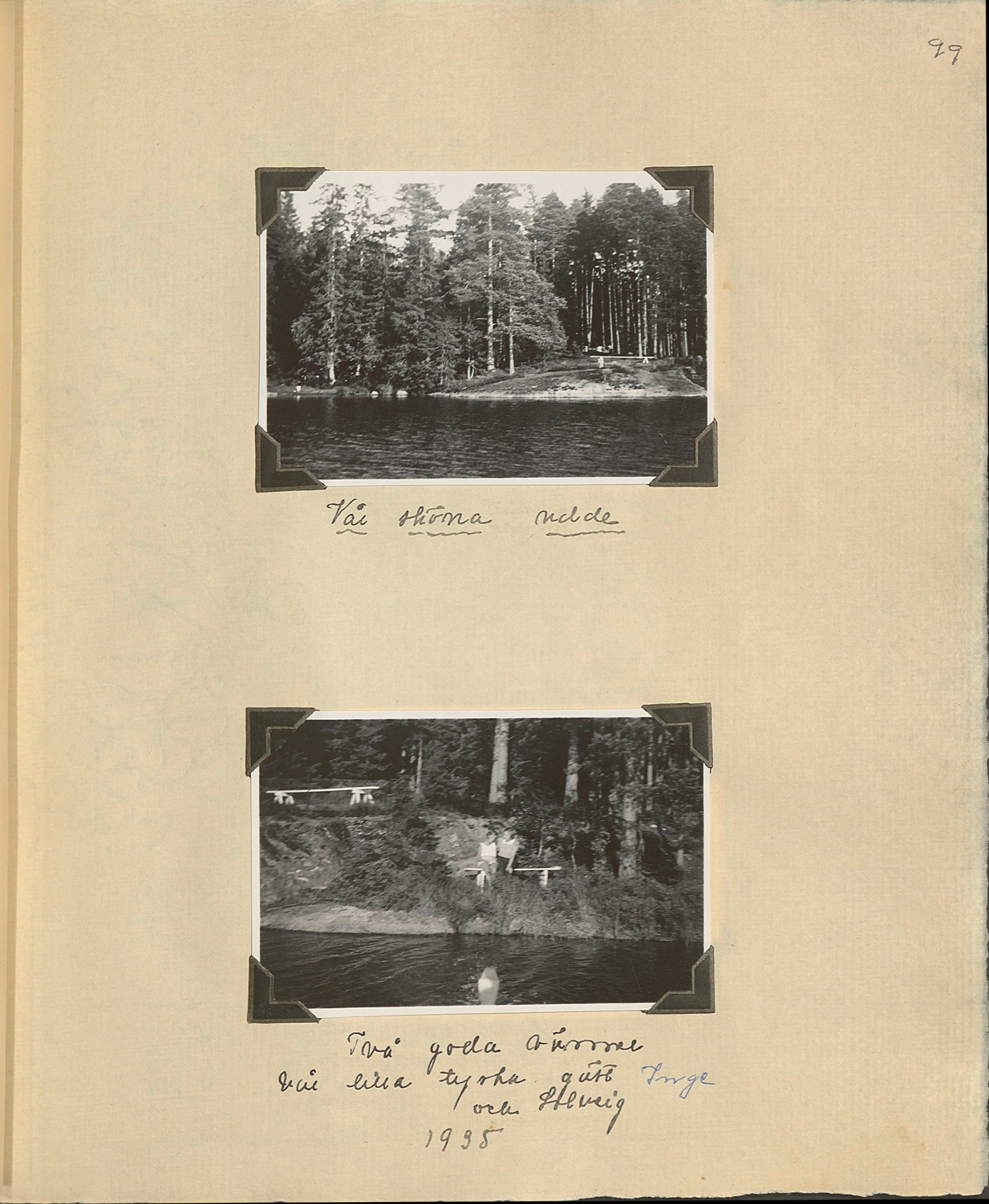 Emy f. Godée Borgströms fotoalbum