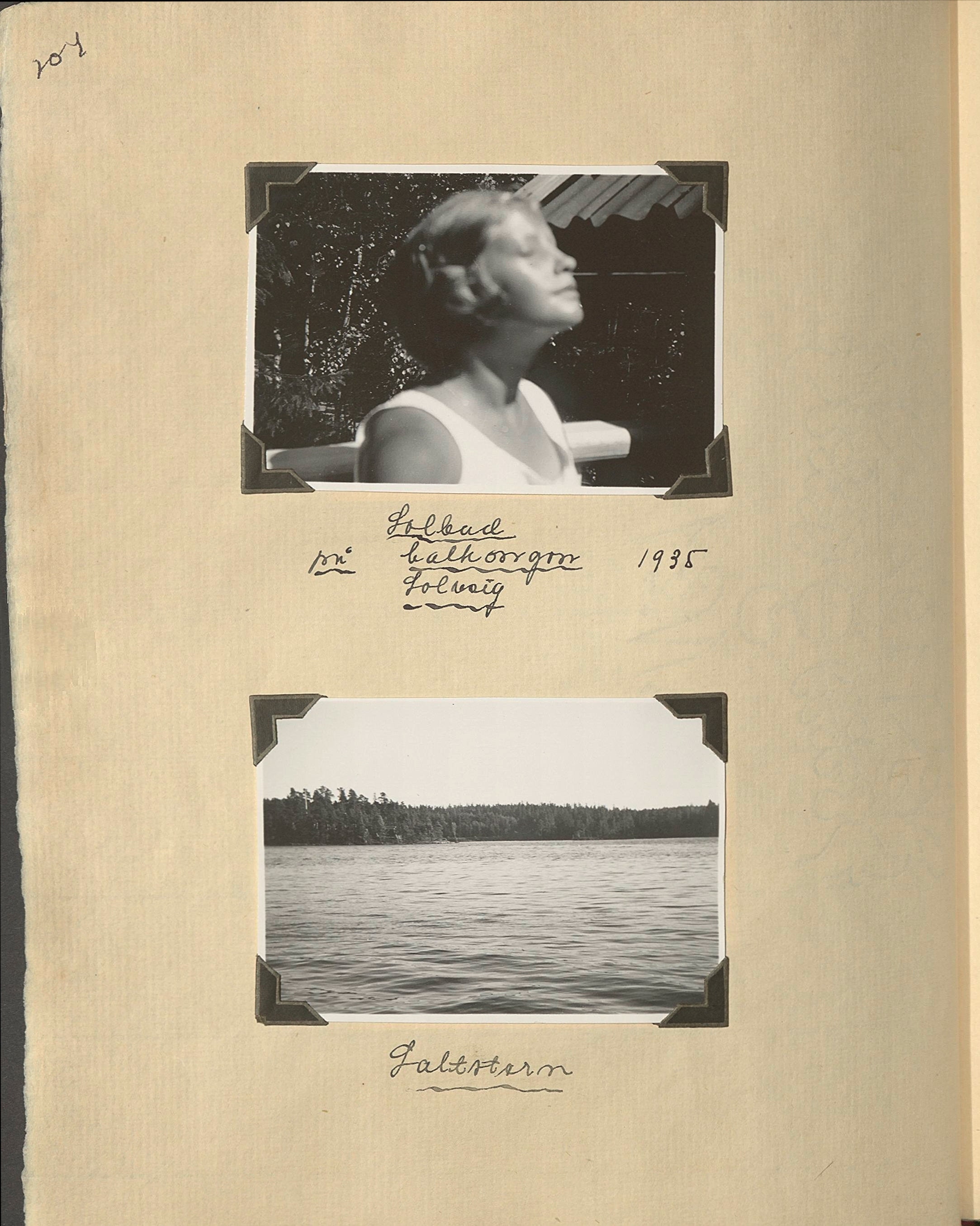 Emy f. Godée Borgströms fotoalbum