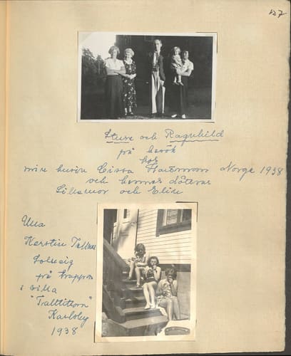 Emy f. Godée Borgströms fotoalbum