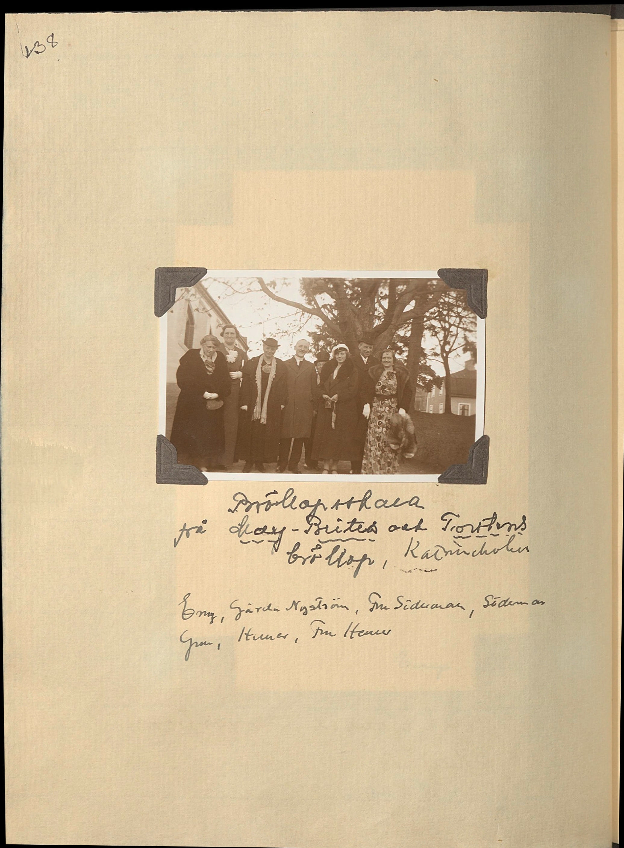 Emy f. Godée Borgströms fotoalbum