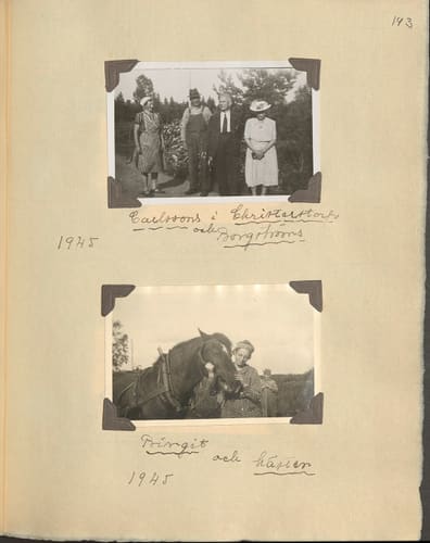 Emy f. Godée Borgströms fotoalbum
