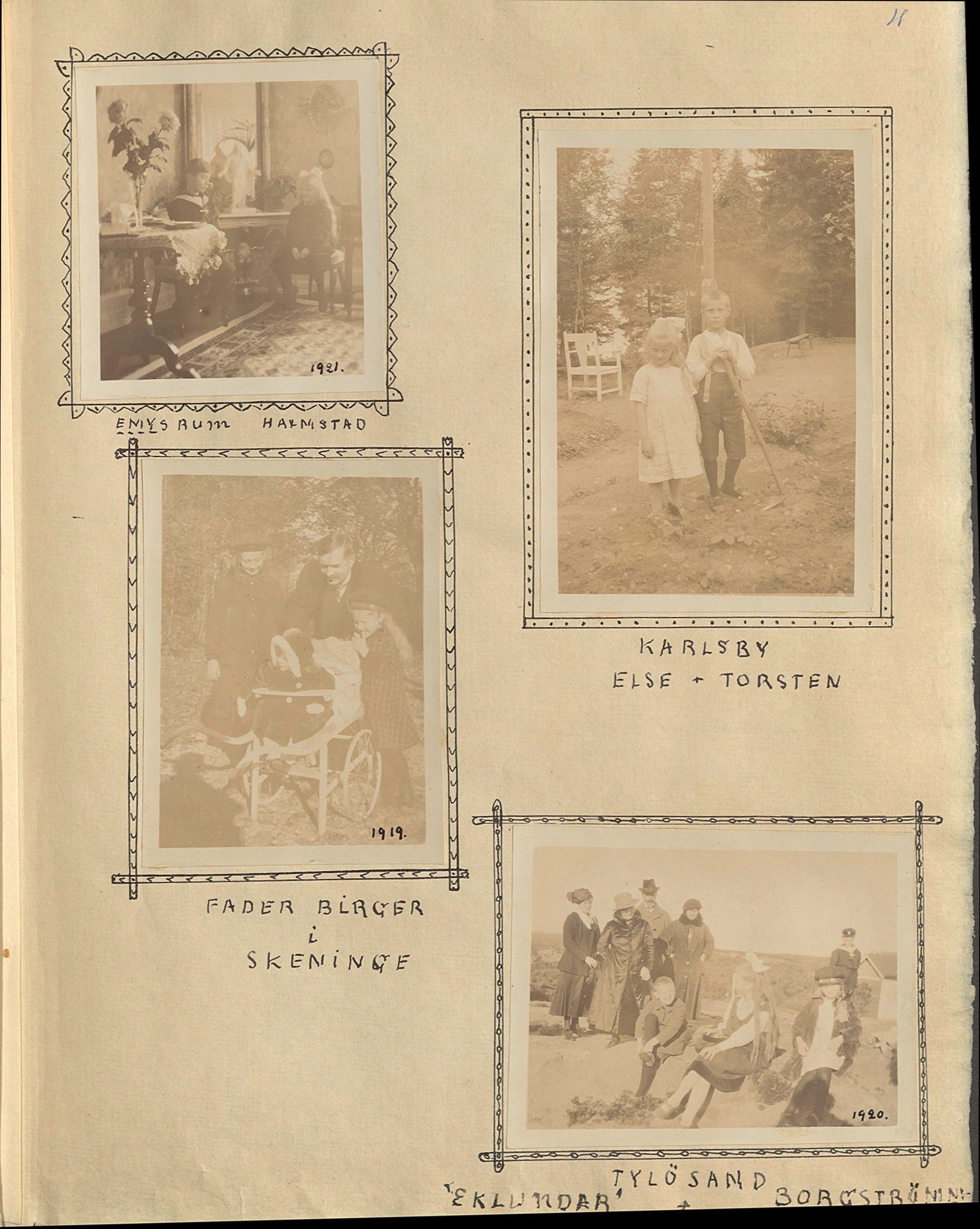 Emy f. Godée Borgströms fotoalbum