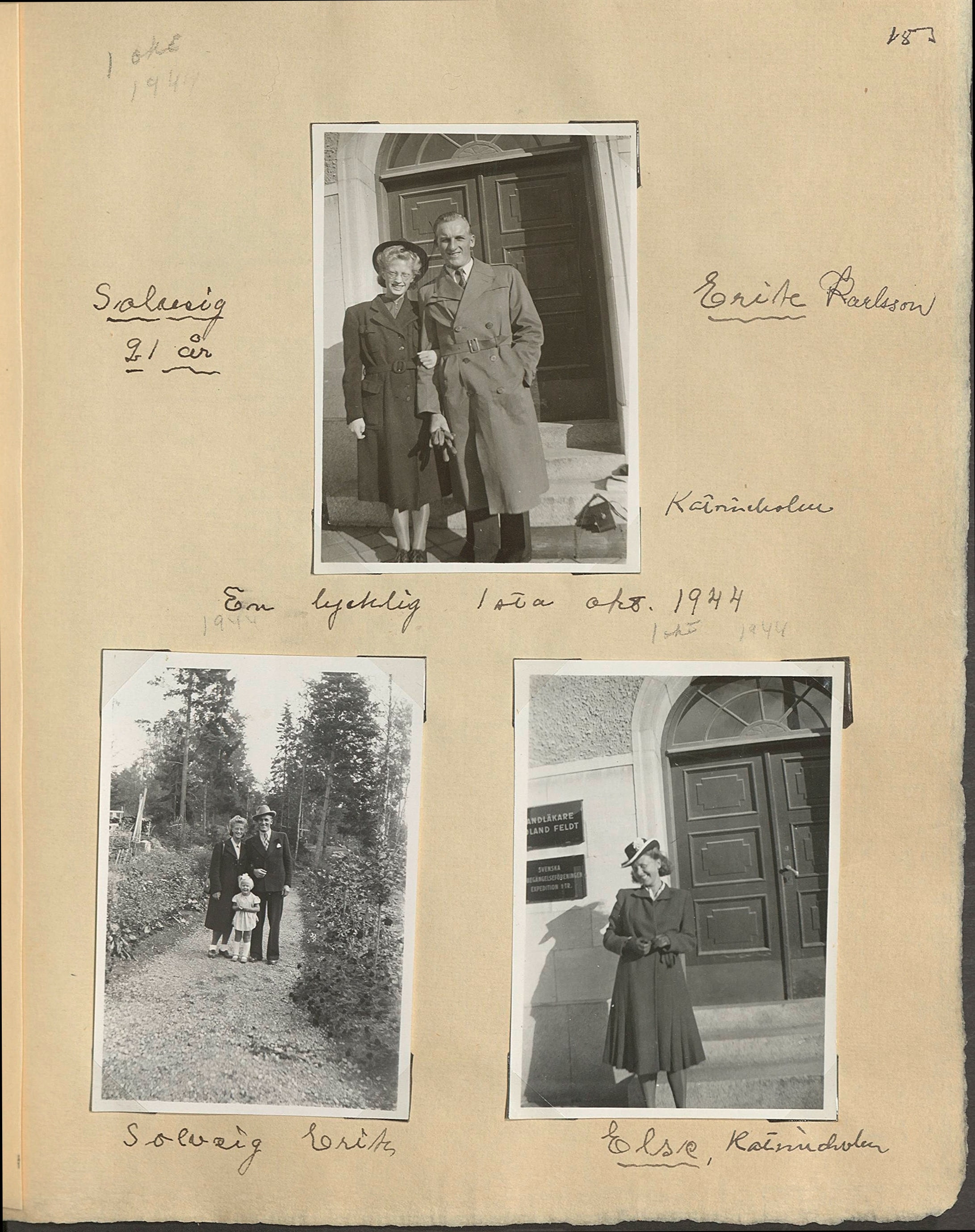 Emy f. Godée Borgströms fotoalbum