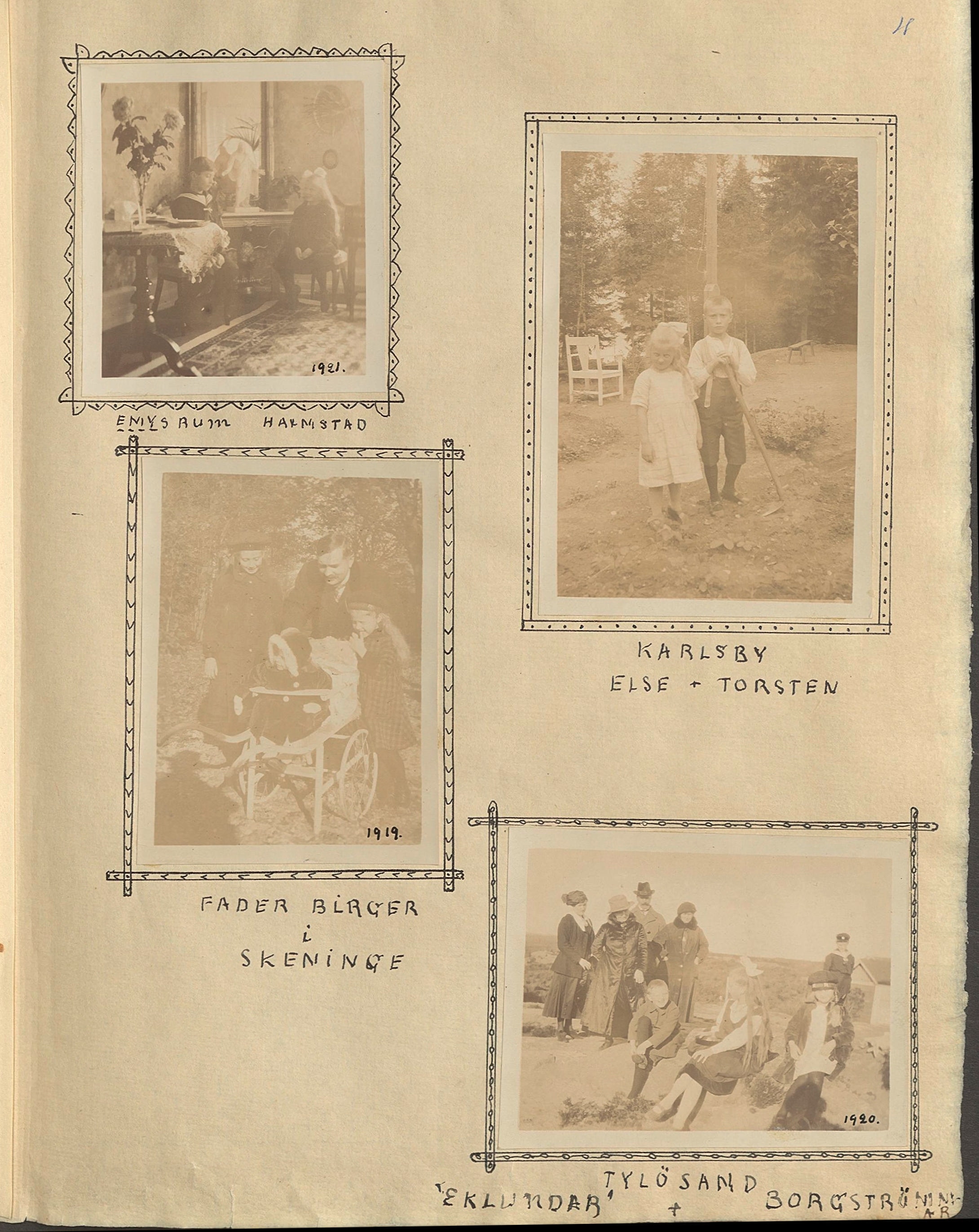 Emy f. Godée Borgströms fotoalbum