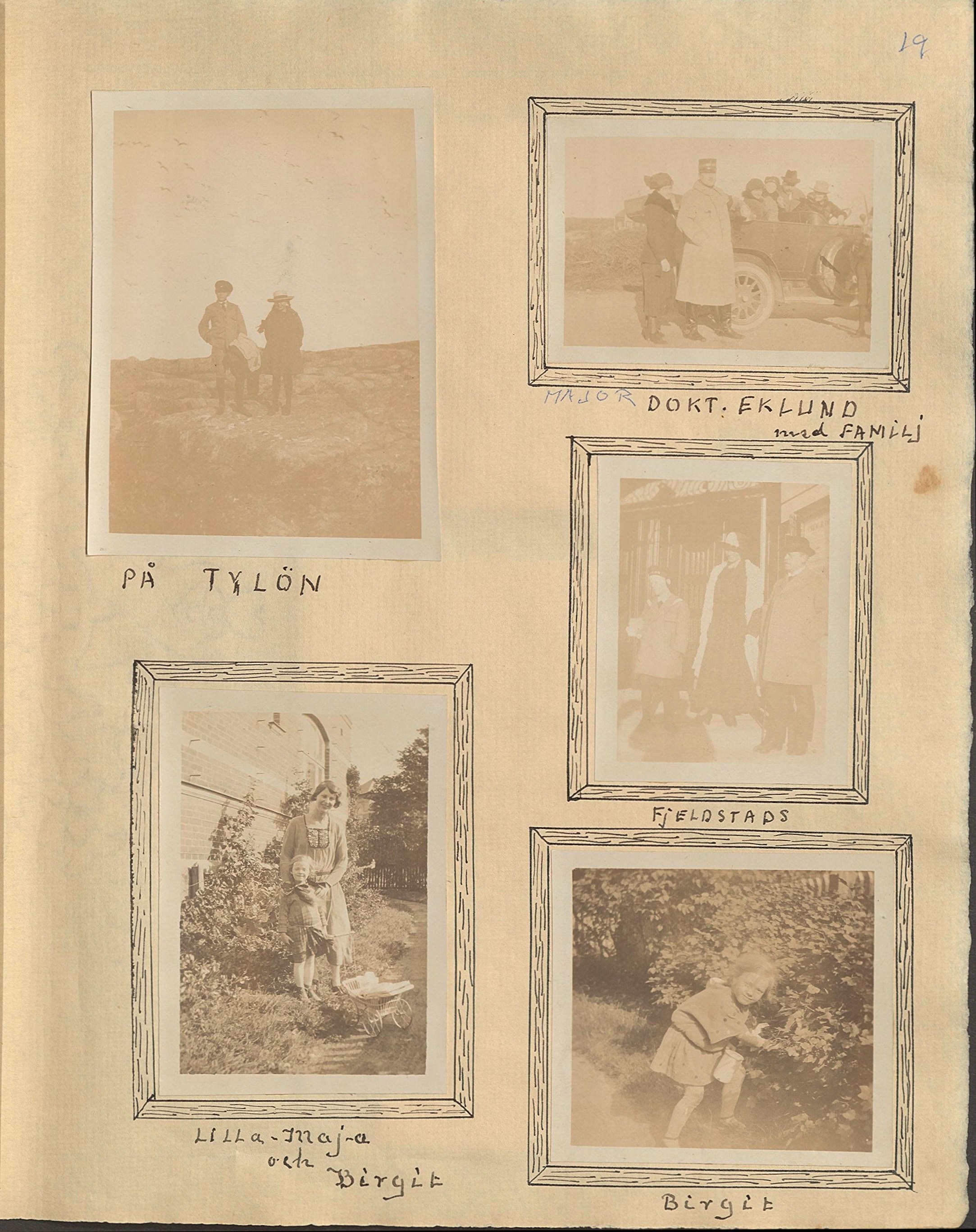 Emy f. Godée Borgströms fotoalbum