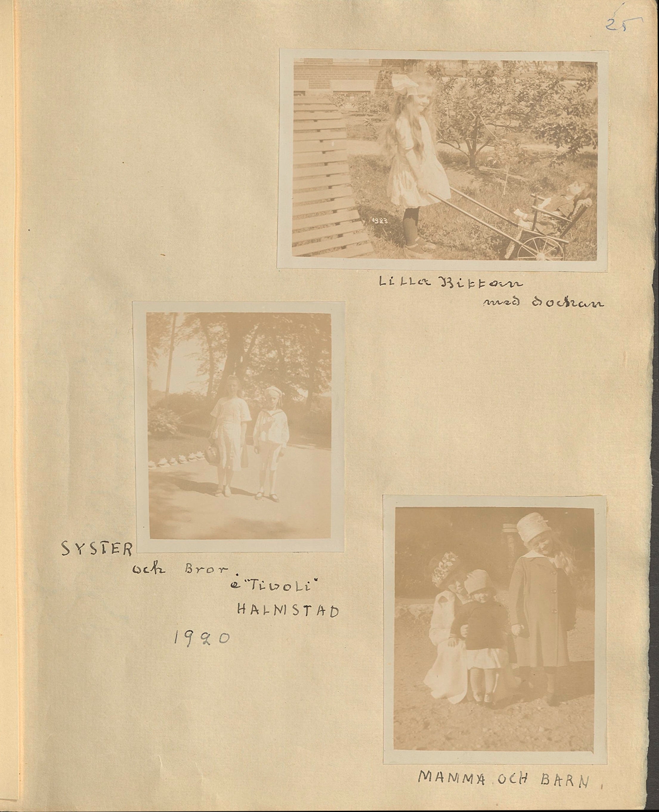 Emy f. Godée Borgströms fotoalbum