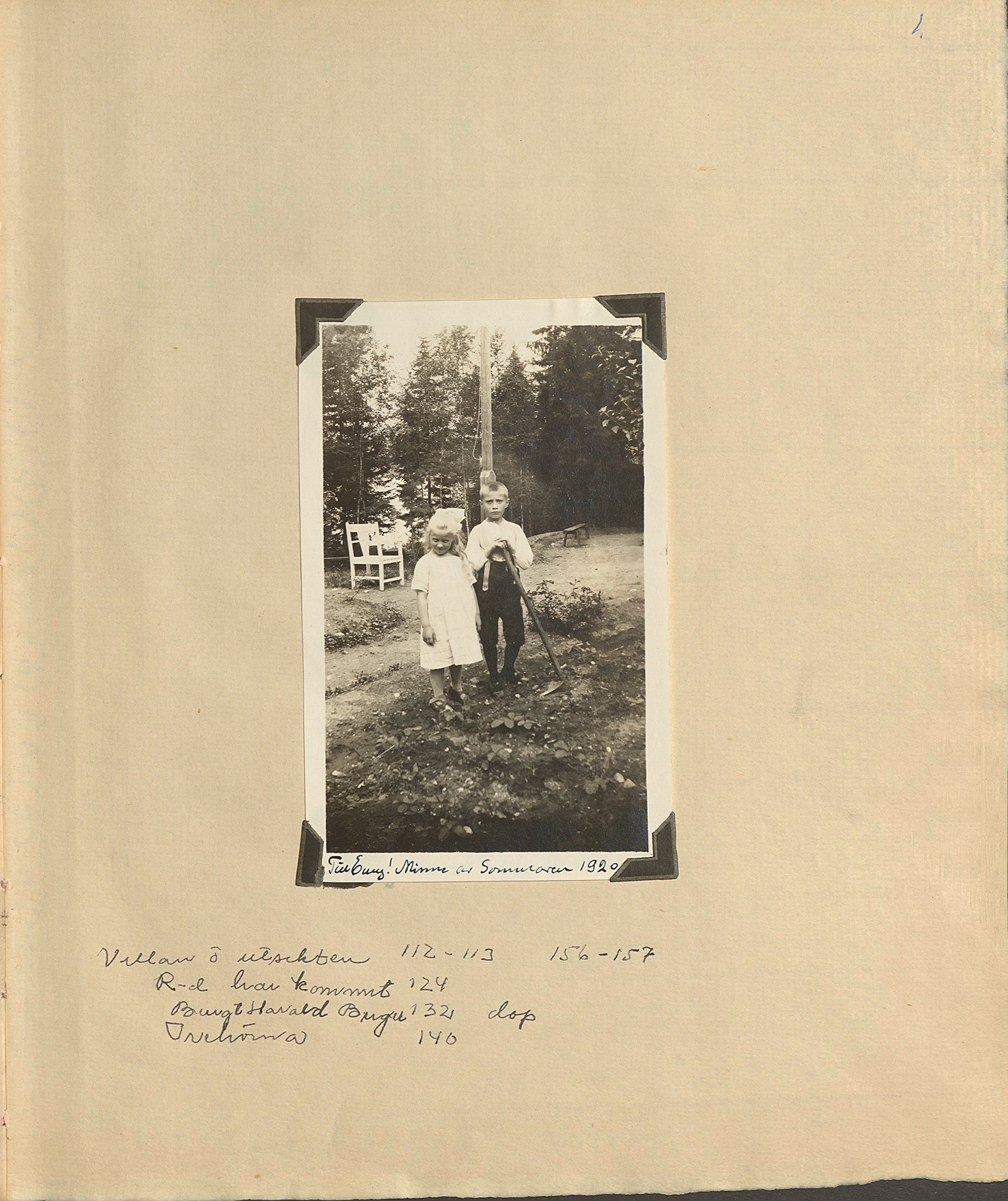 Emy f. Godée Borgströms fotoalbum