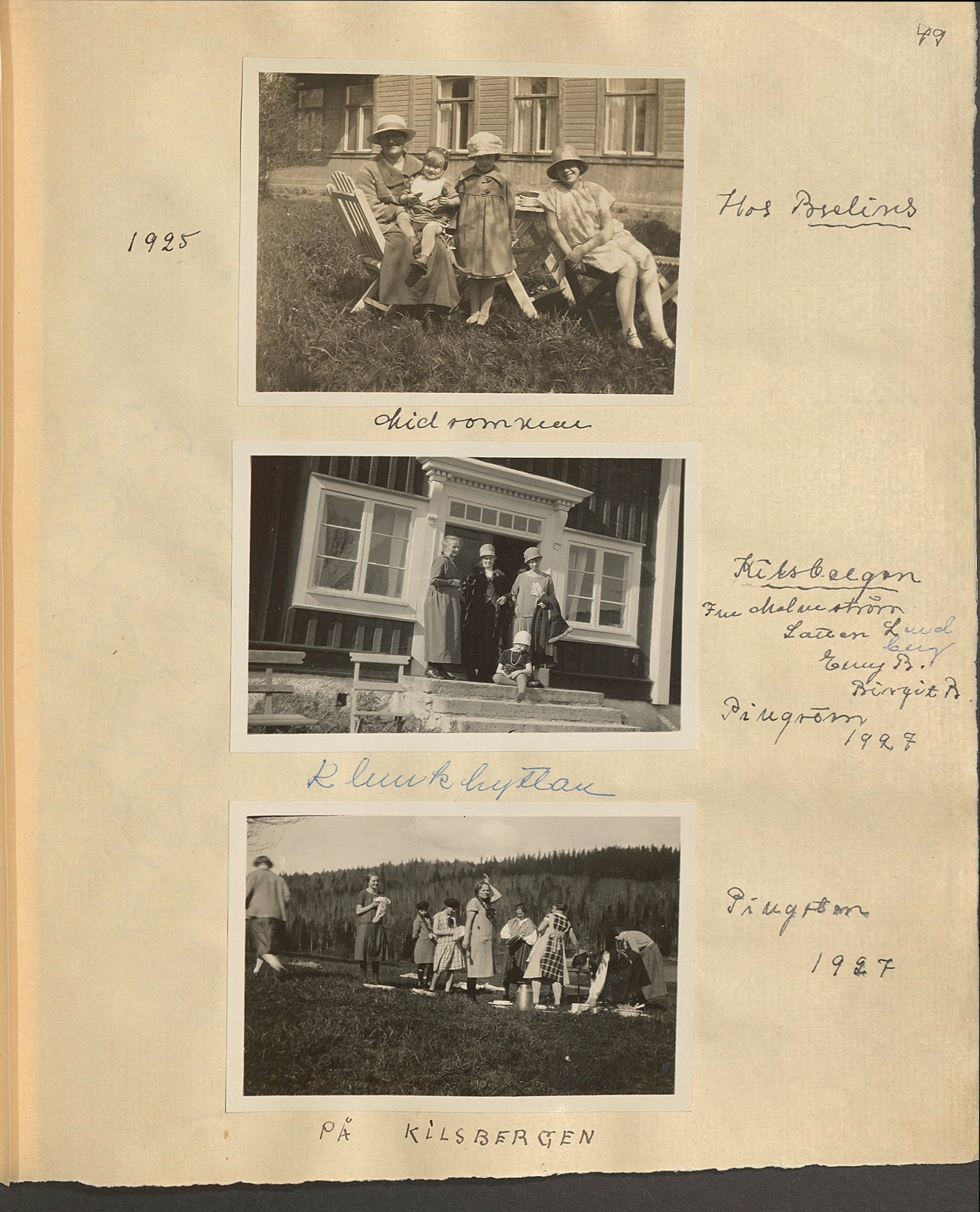 Emy f. Godée Borgströms fotoalbum