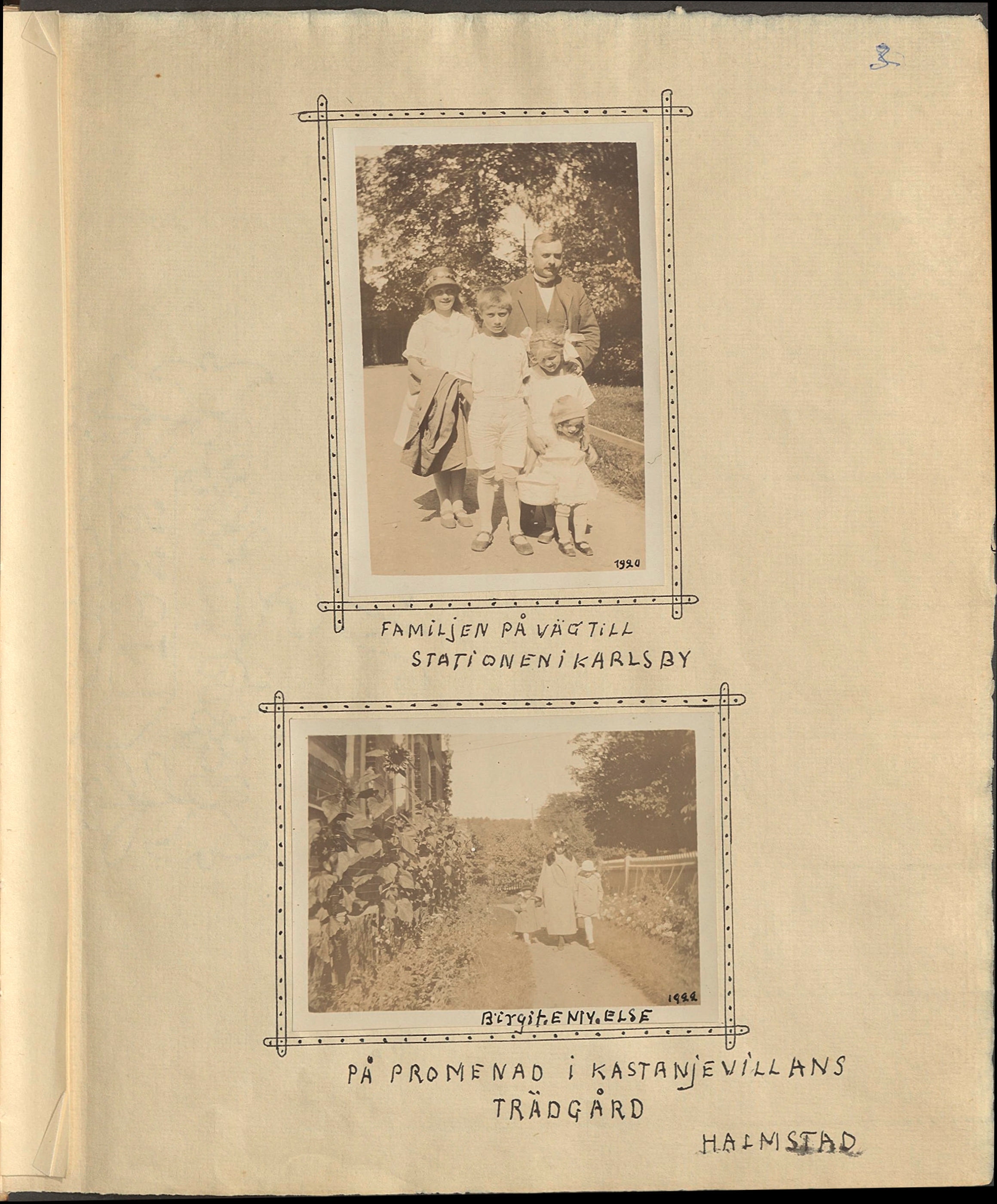 Emy f. Godée Borgströms fotoalbum
