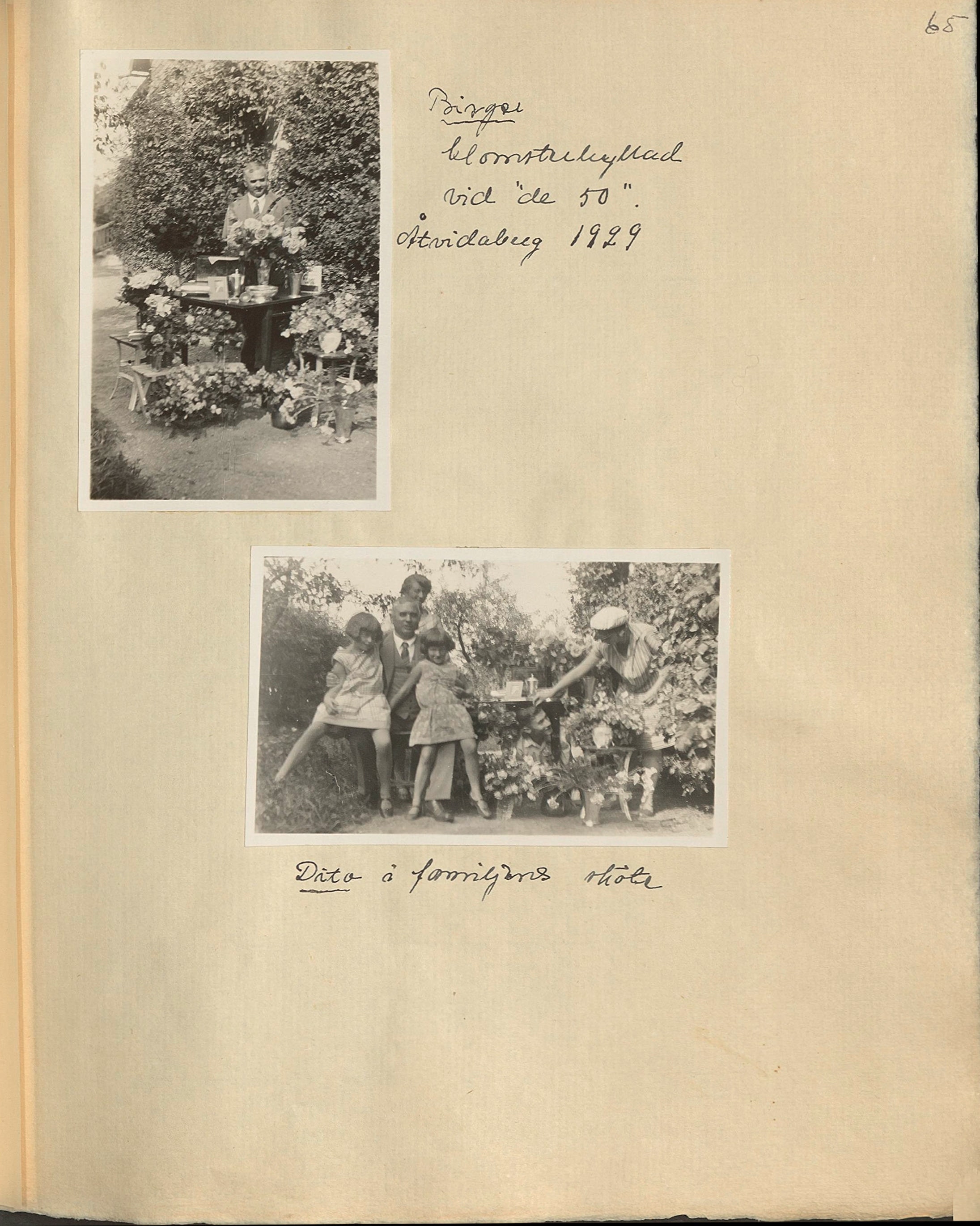 Emy f. Godée Borgströms fotoalbum