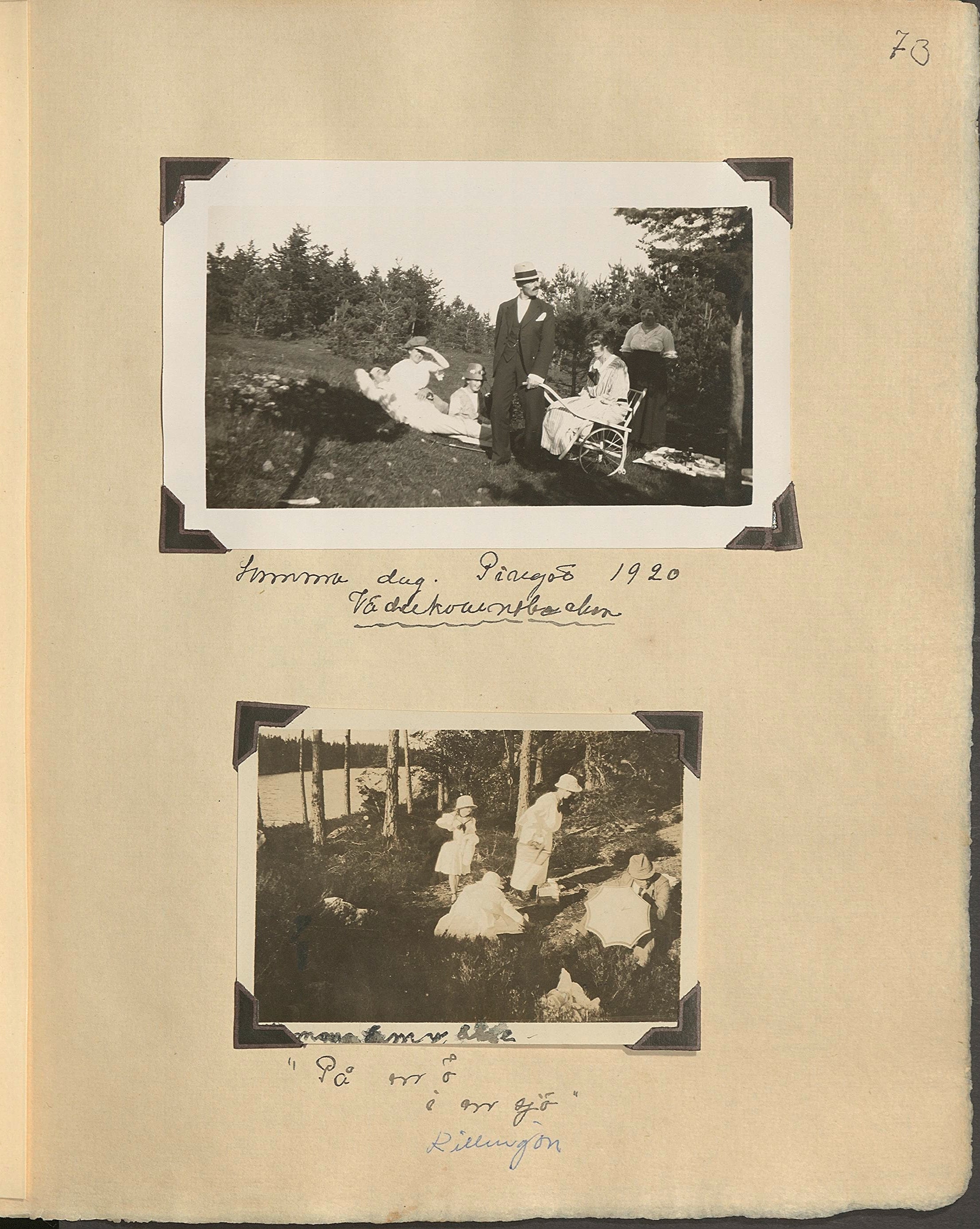 Emy f. Godée Borgströms fotoalbum
