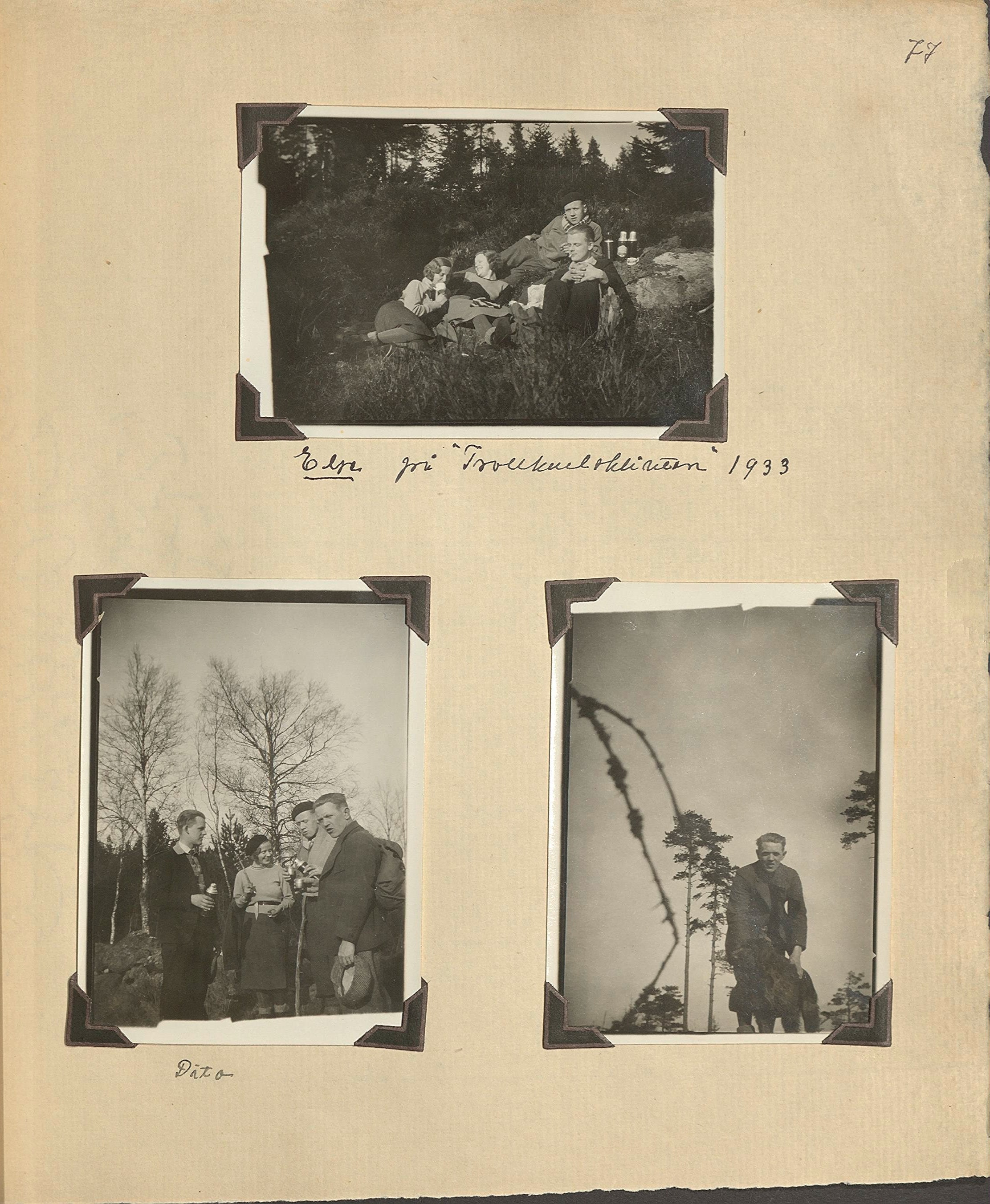 Emy f. Godée Borgströms fotoalbum