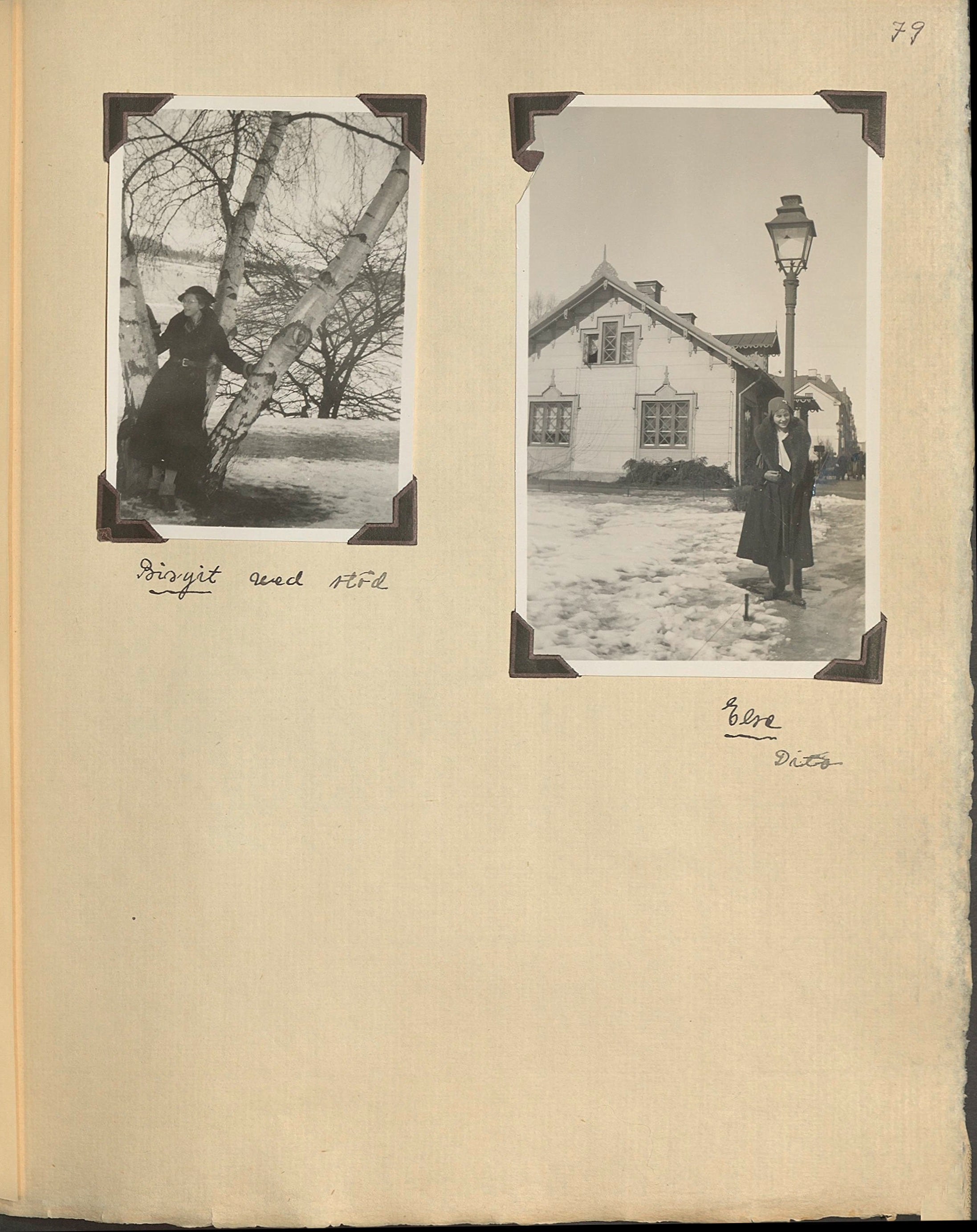 Emy f. Godée Borgströms fotoalbum