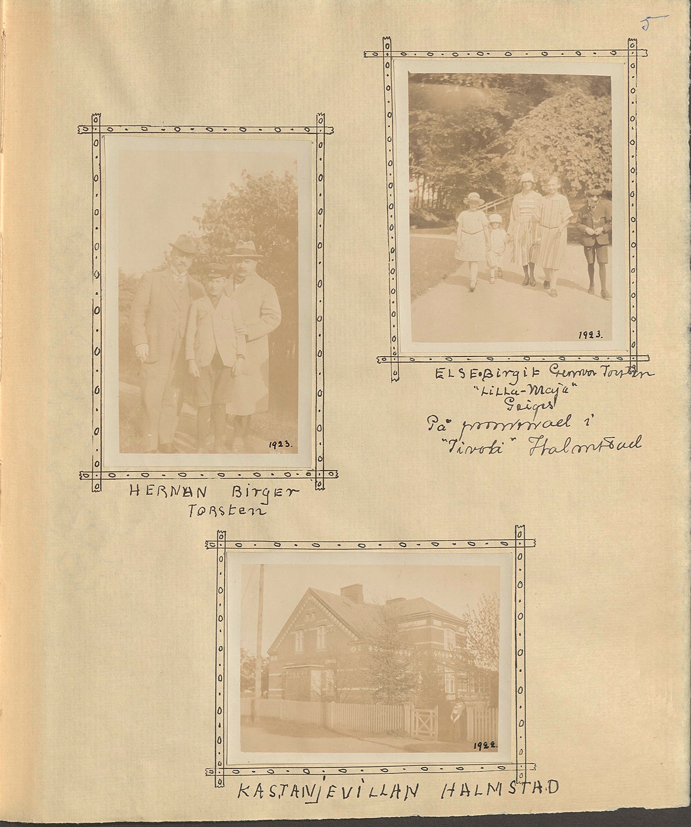 Emy f. Godée Borgströms fotoalbum