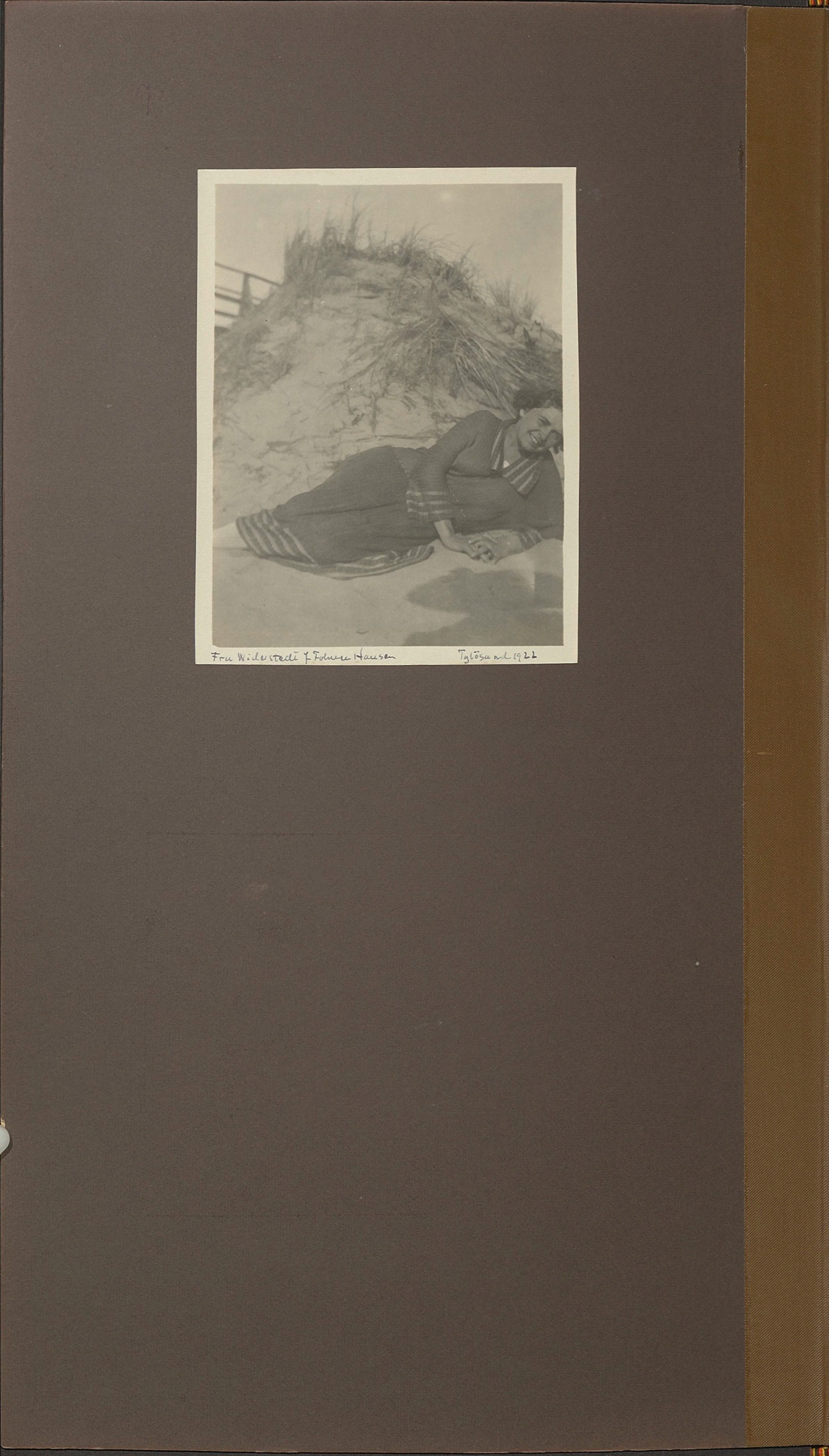 Ett av Nils Otto Birger Borgströms fotoalbum