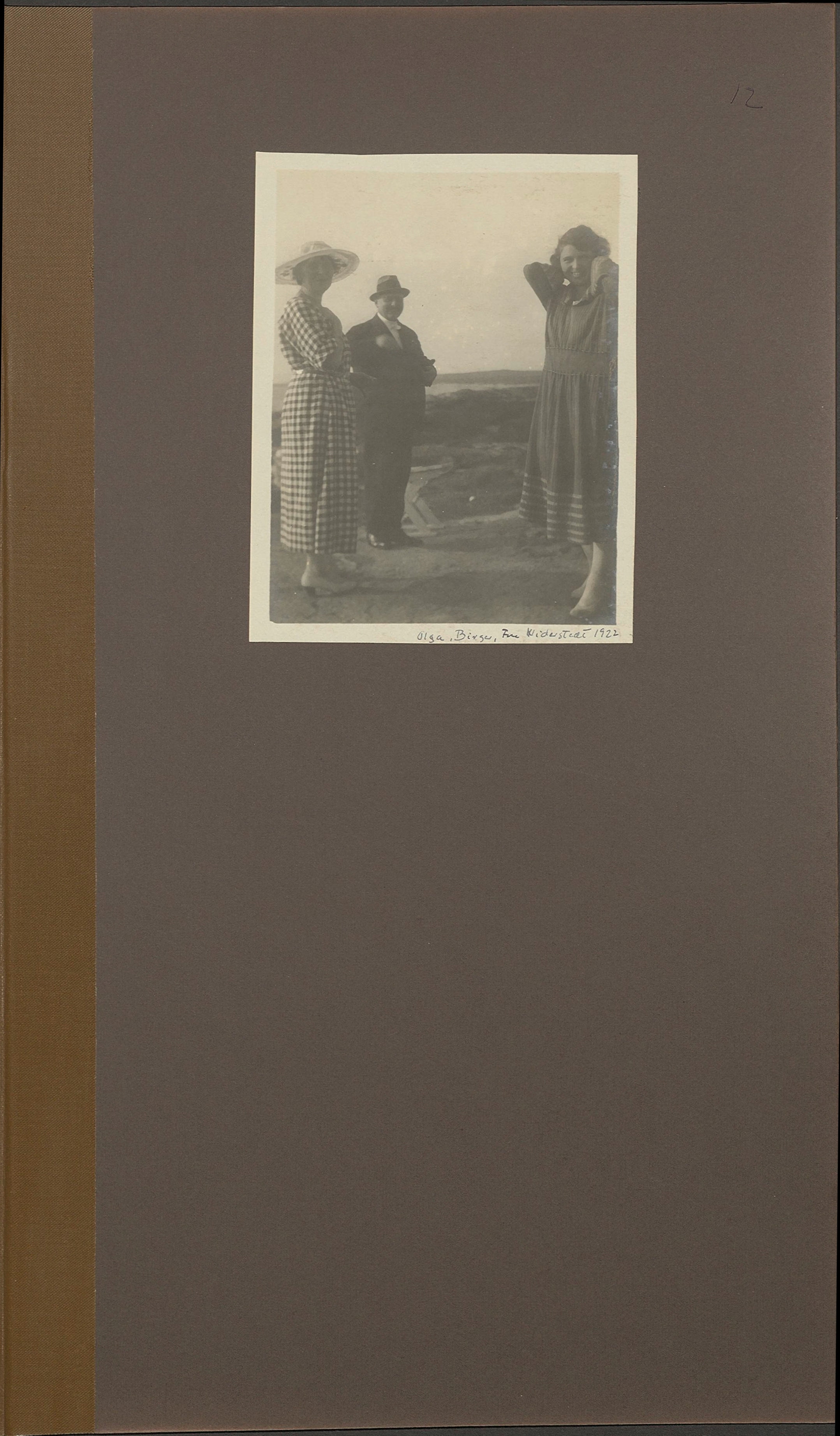 Ett av Nils Otto Birger Borgströms fotoalbum