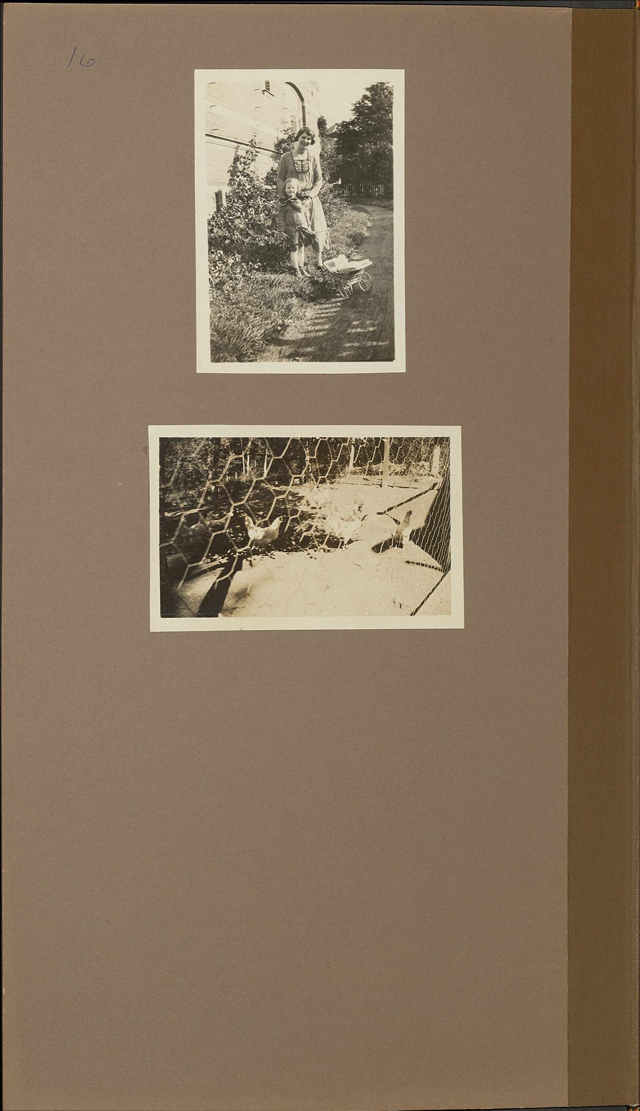 Ett av Nils Otto Birger Borgströms fotoalbum