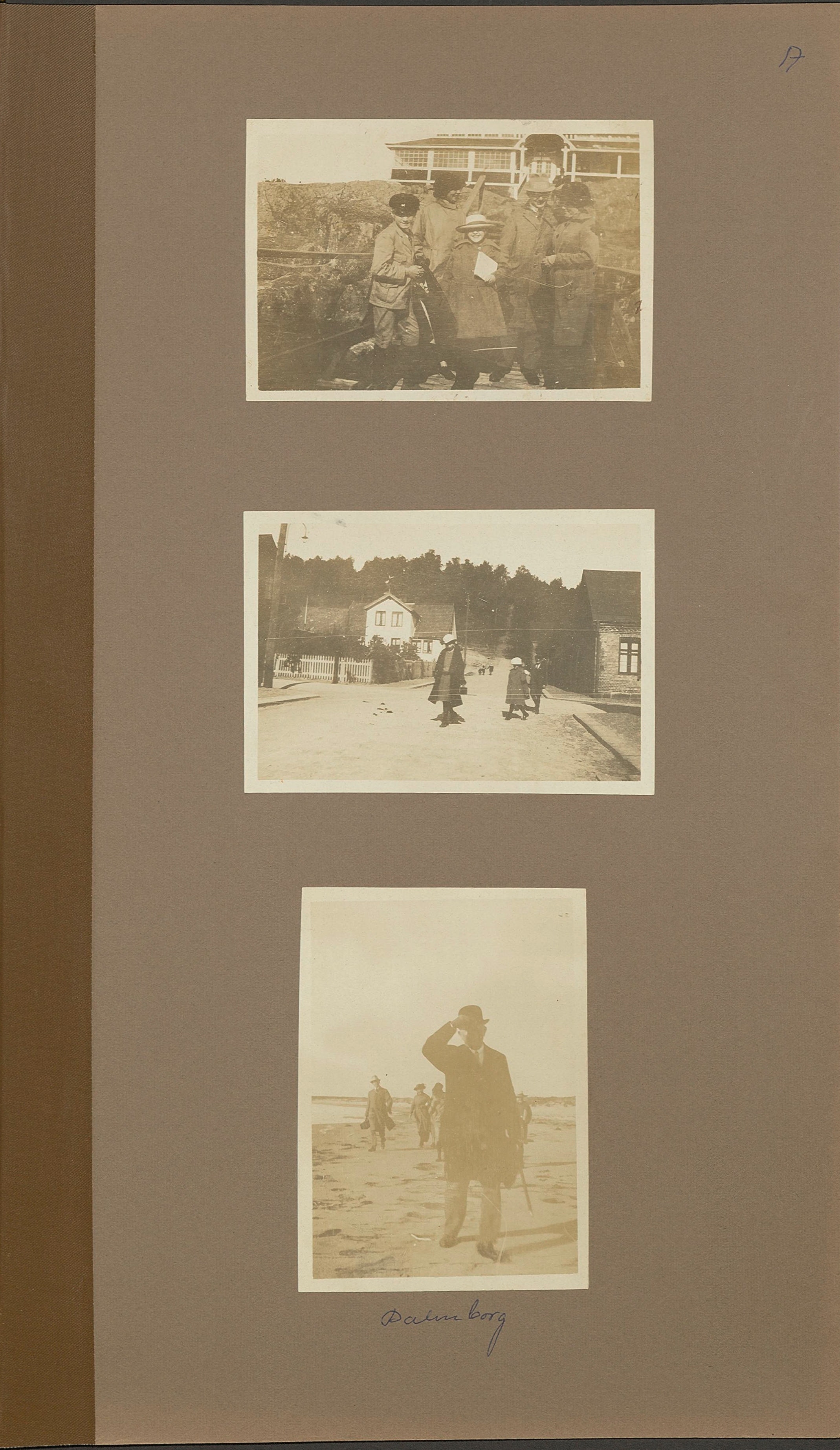 Ett av Nils Otto Birger Borgströms fotoalbum