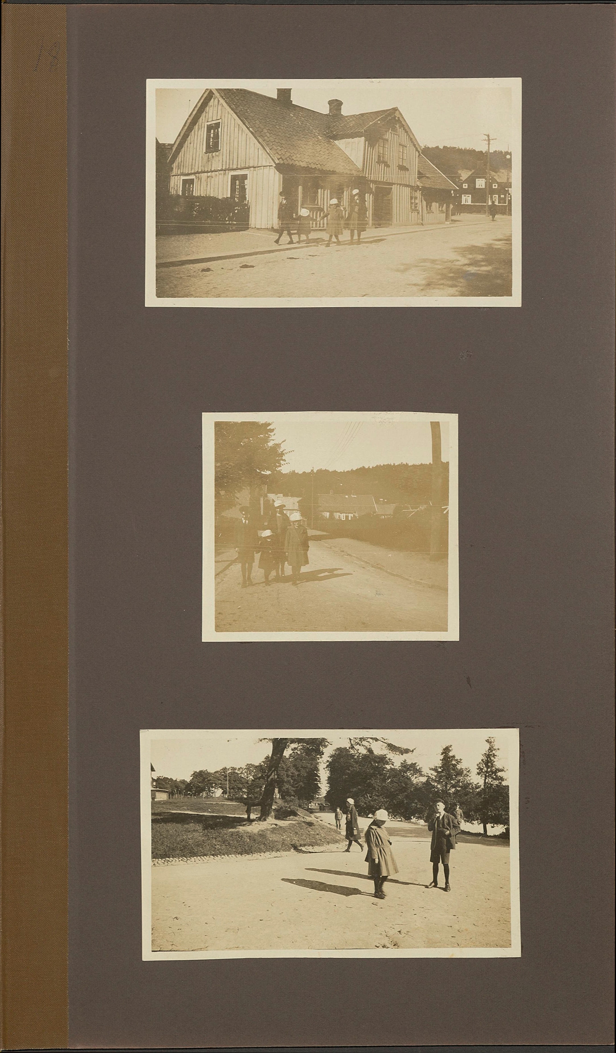 Ett av Nils Otto Birger Borgströms fotoalbum