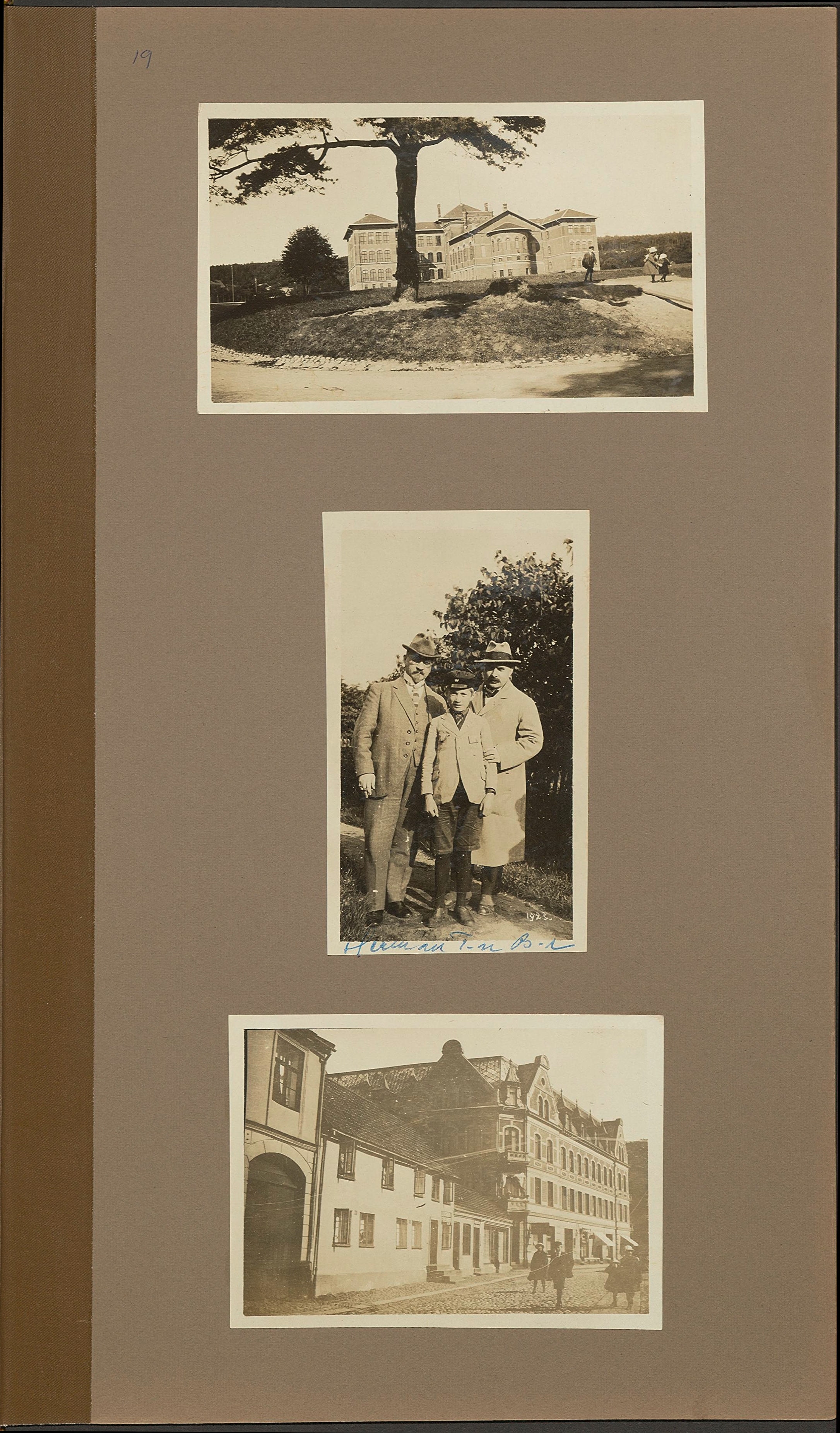 Ett av Nils Otto Birger Borgströms fotoalbum