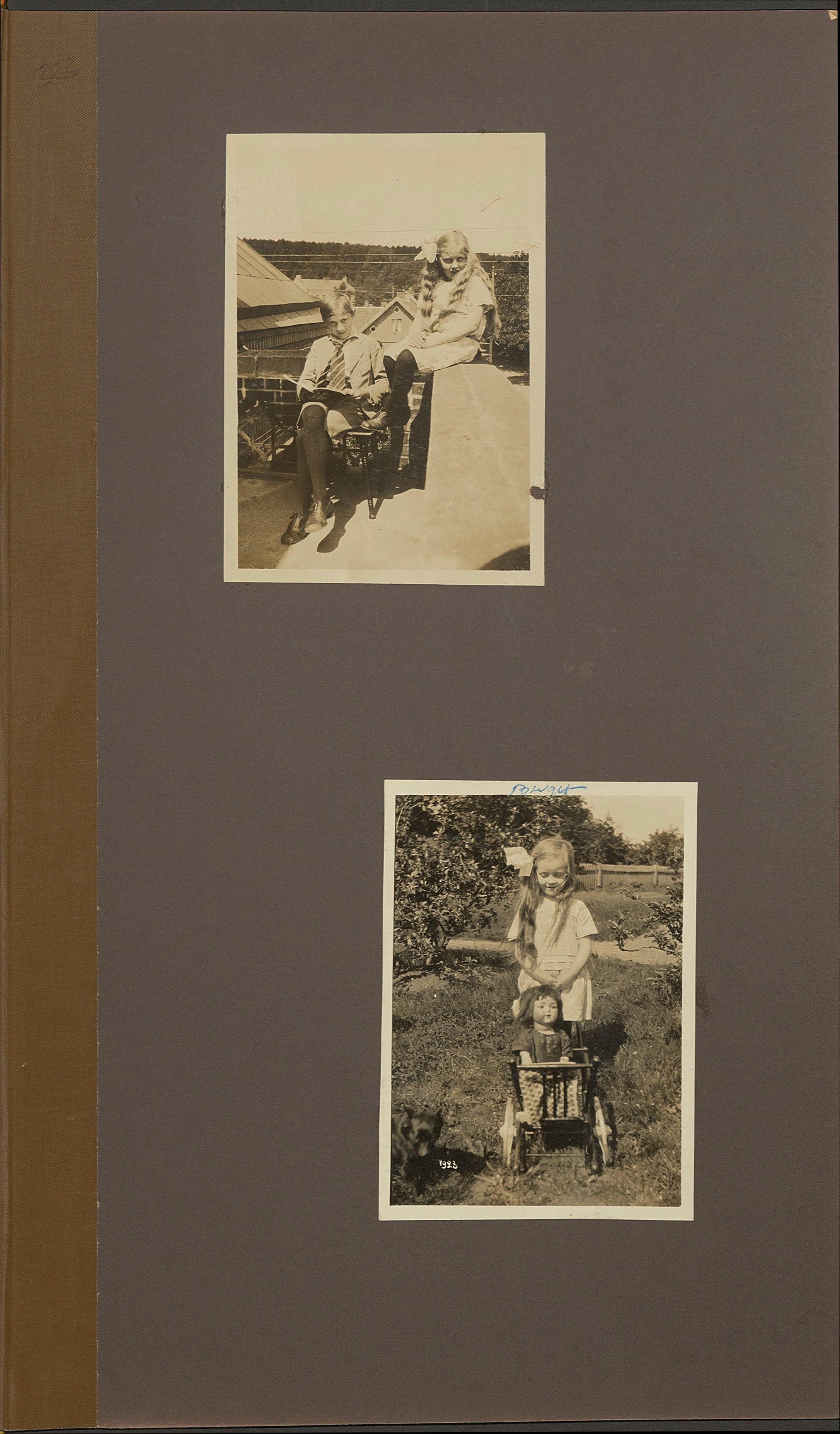 Ett av Nils Otto Birger Borgströms fotoalbum