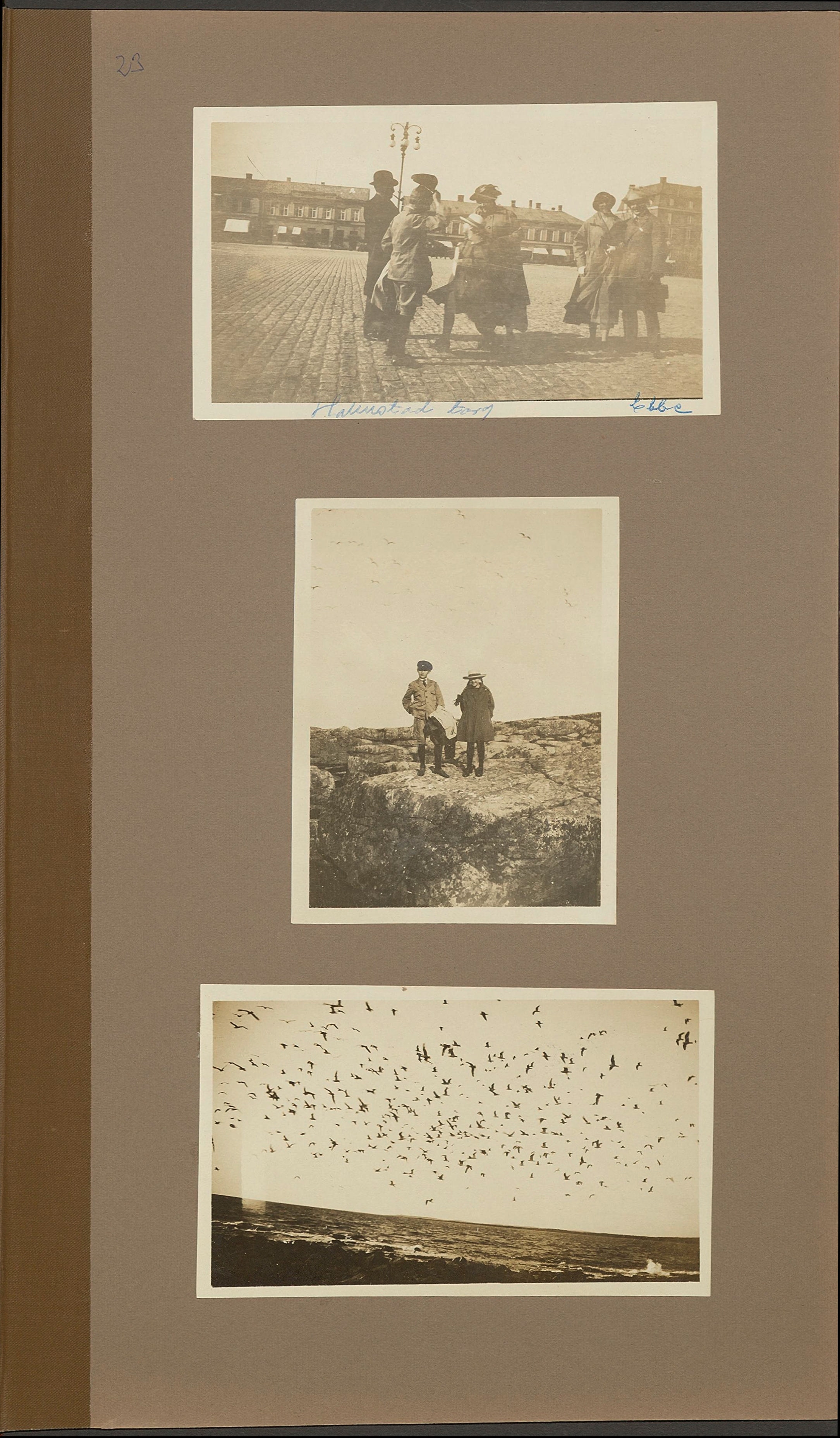 Ett av Nils Otto Birger Borgströms fotoalbum