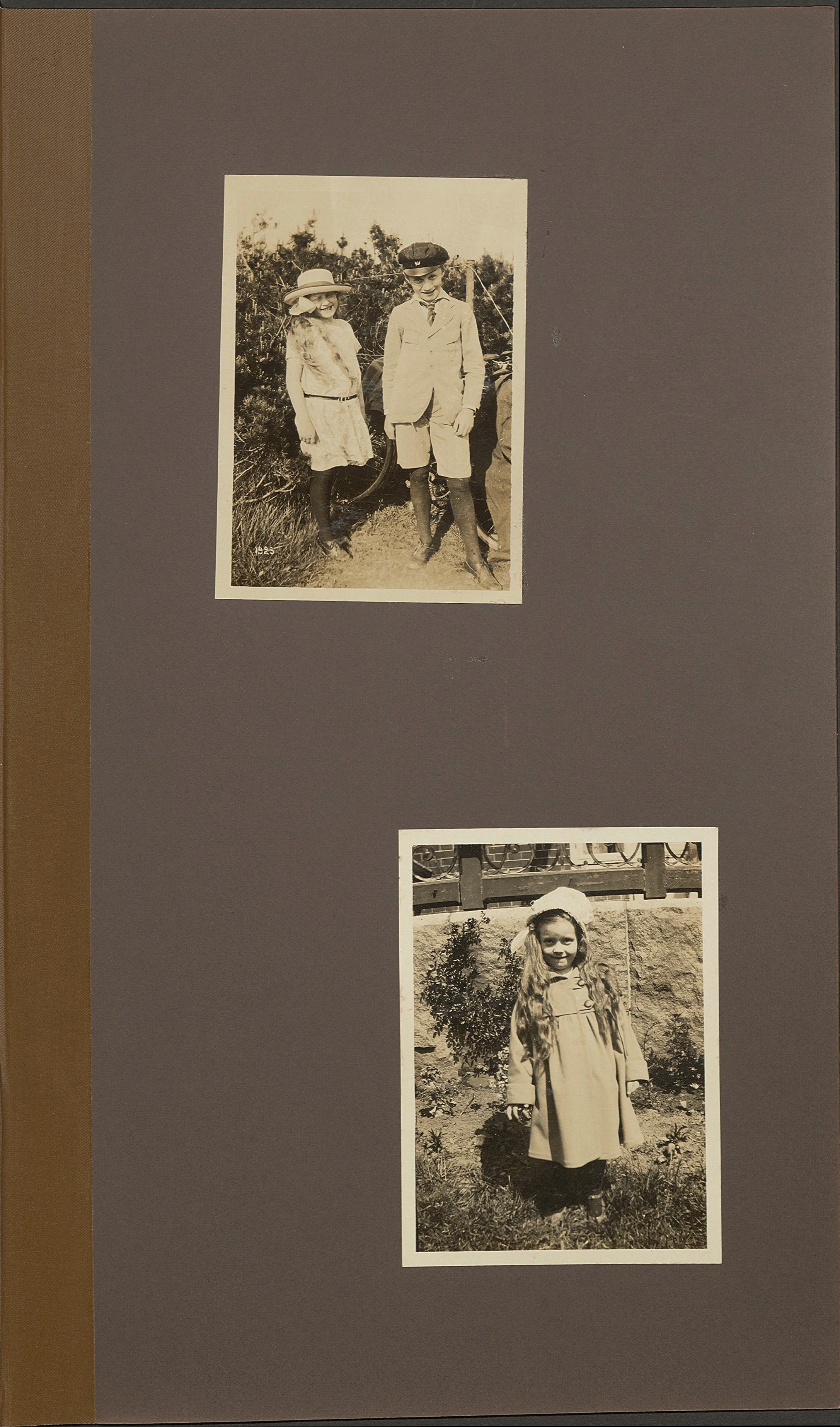 Ett av Nils Otto Birger Borgströms fotoalbum