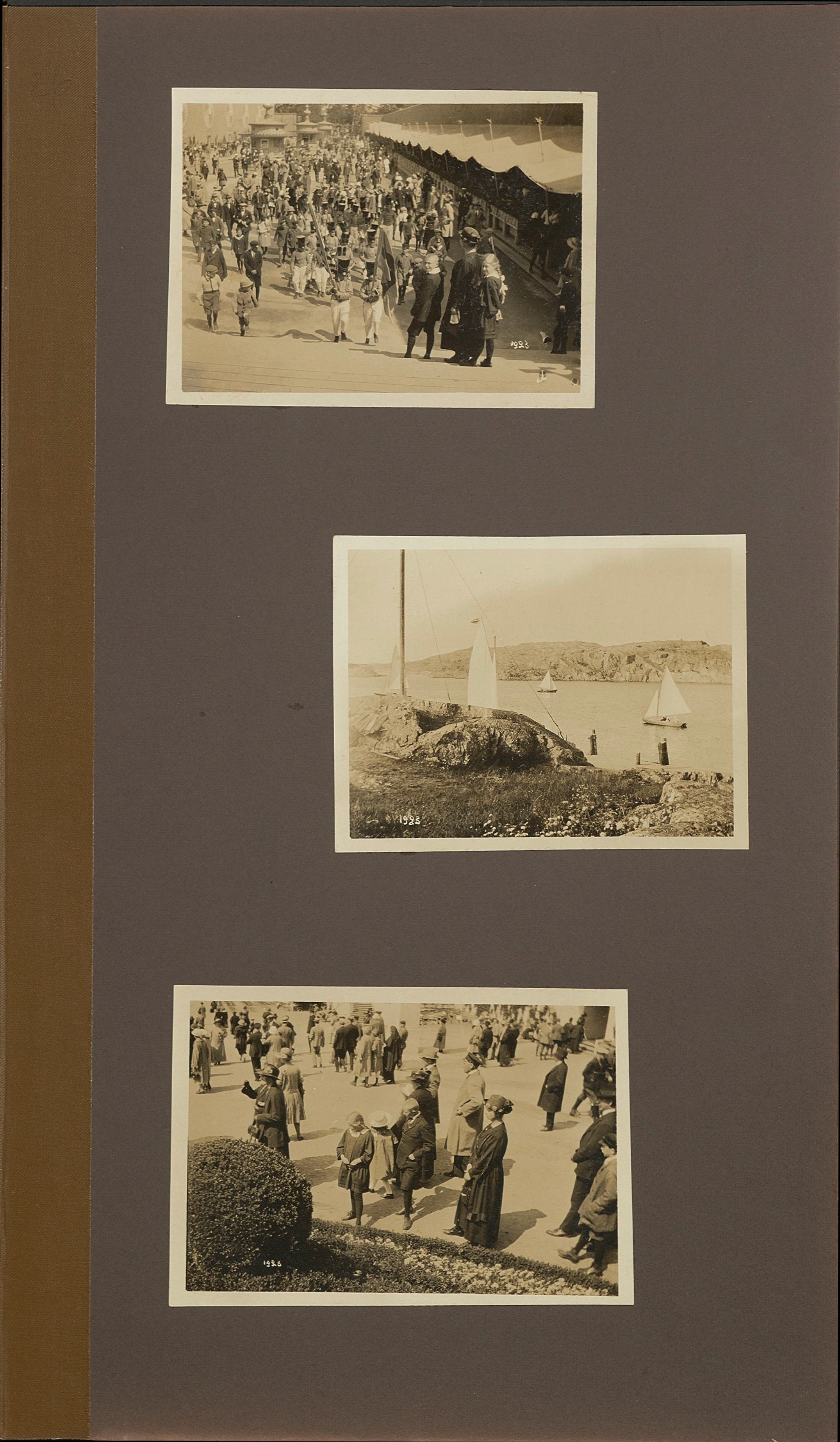 Ett av Nils Otto Birger Borgströms fotoalbum