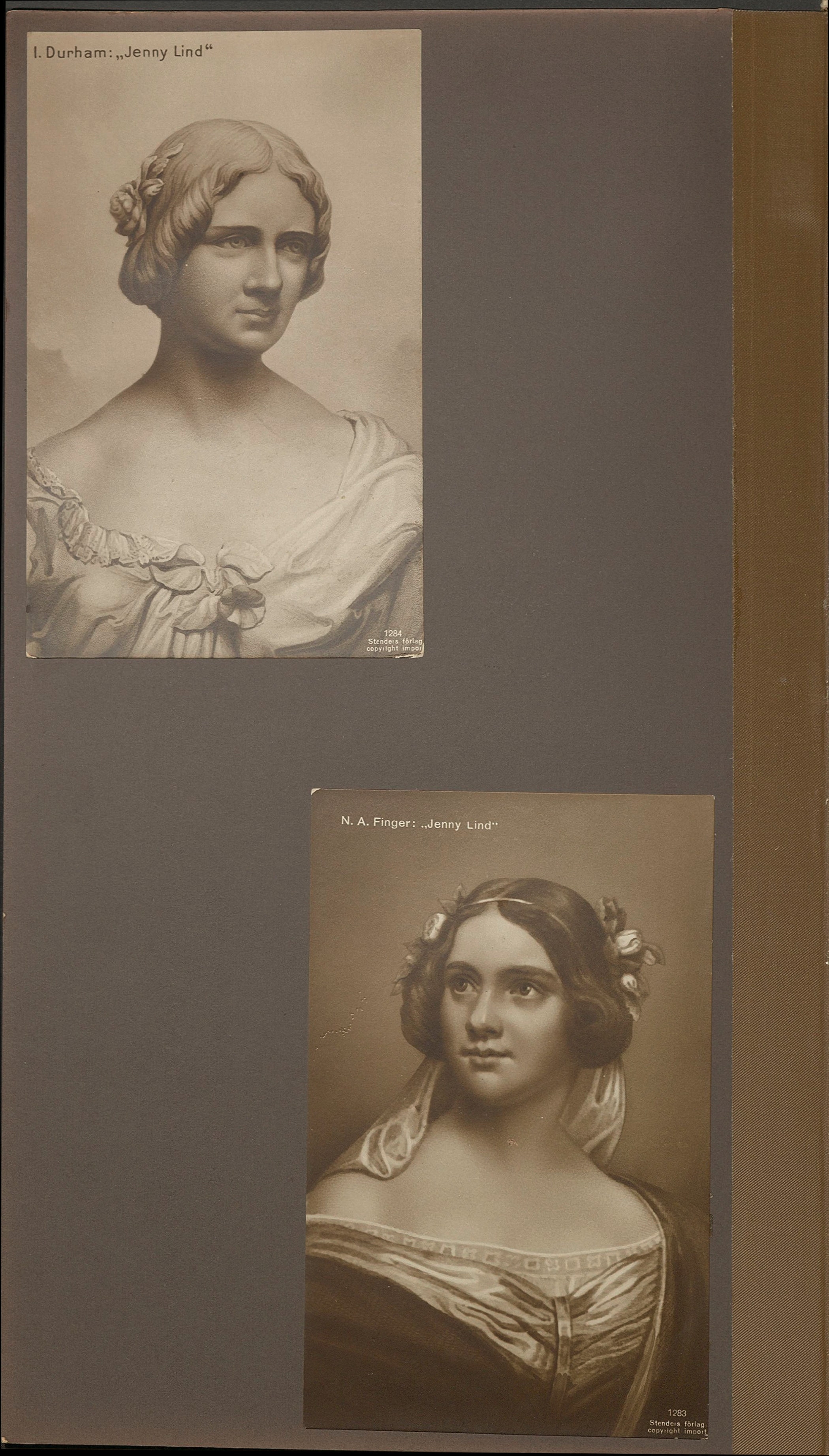 Ett av Nils Otto Birger Borgströms fotoalbum