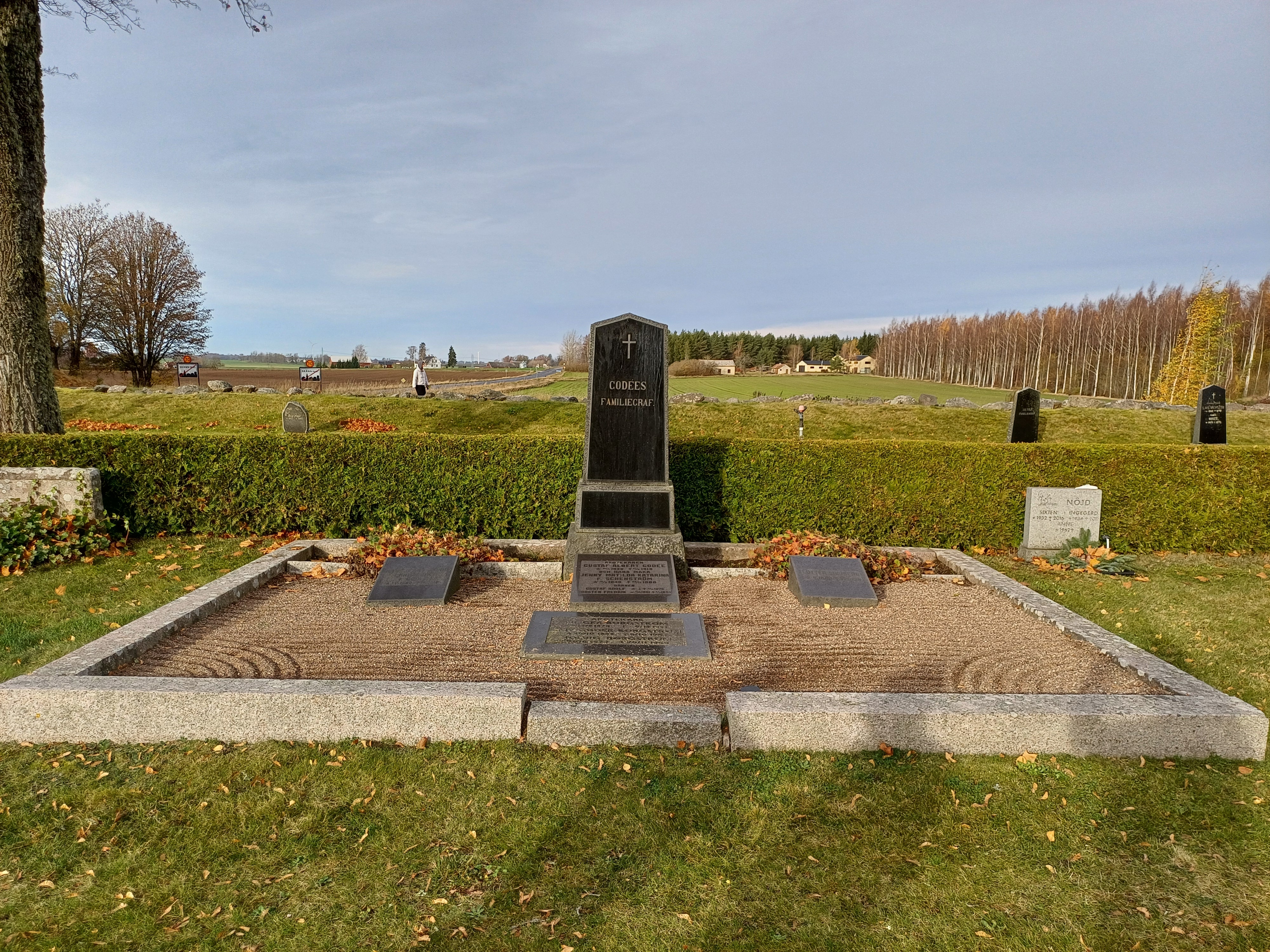 Familjen Godées familjegrav i Skänninge