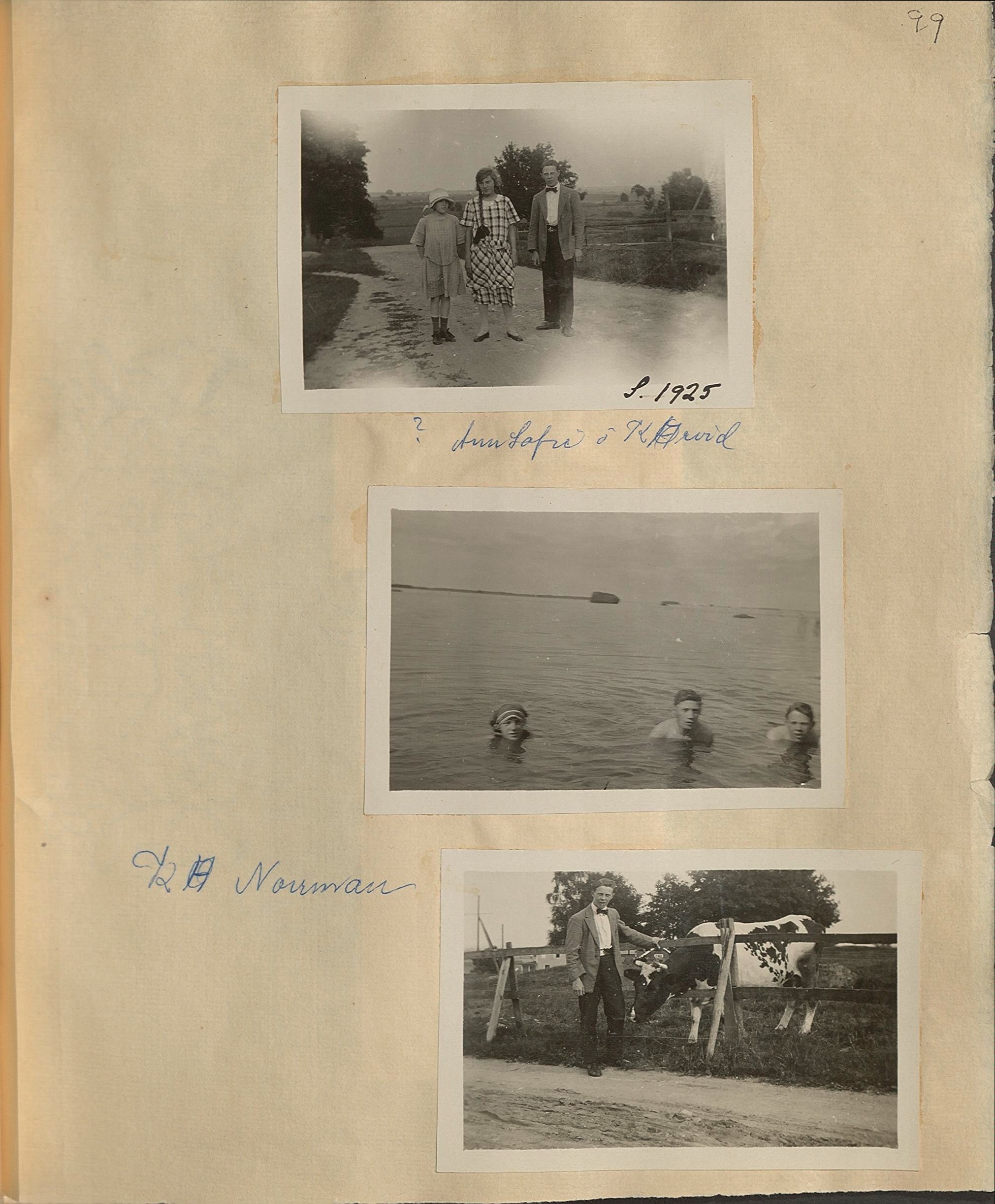 Gunvor f. Borgström Weibels fotoalbum
