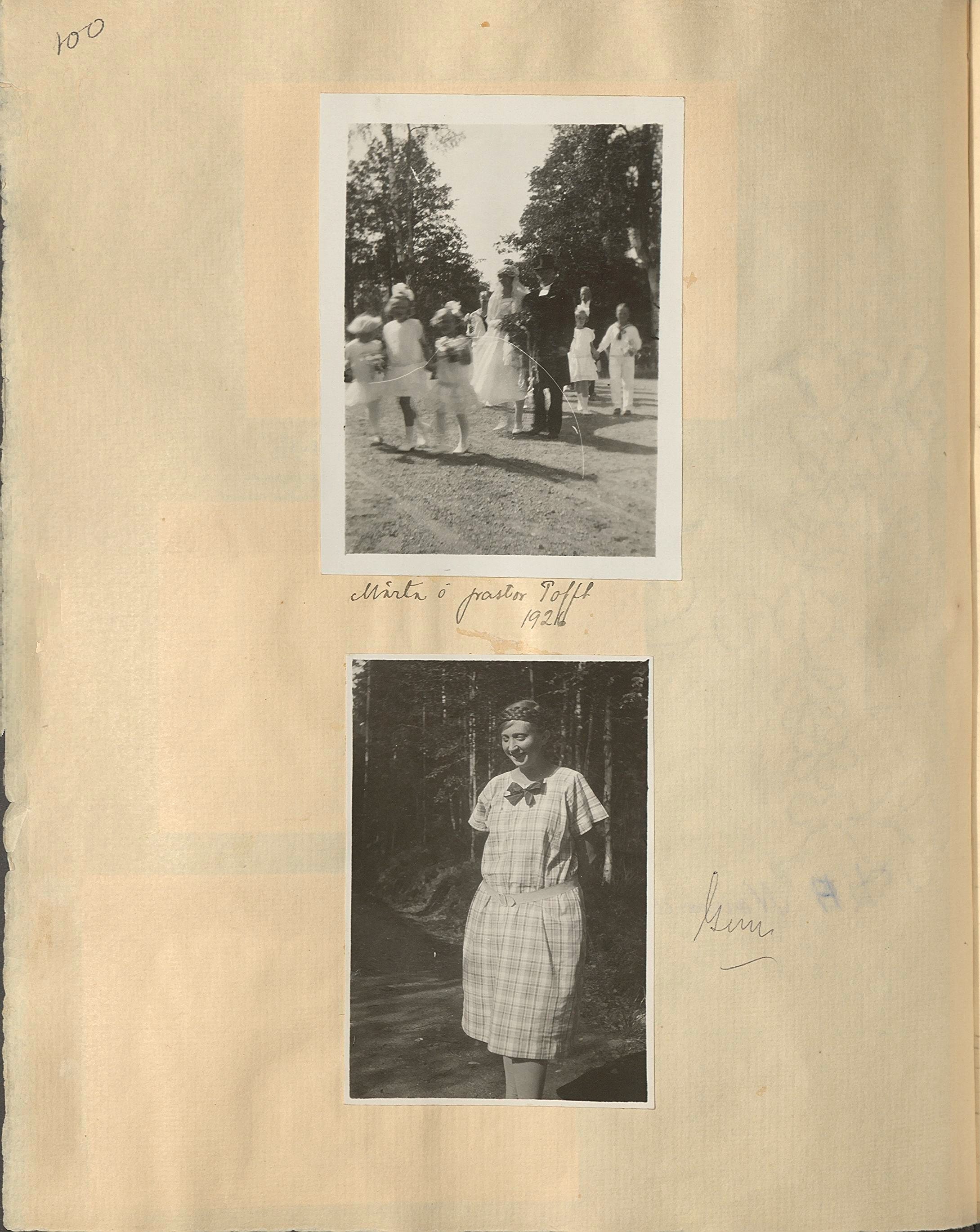 Gunvor f. Borgström Weibels fotoalbum