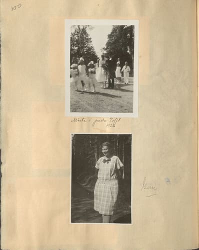 Gunvor f. Borgström Weibels fotoalbum