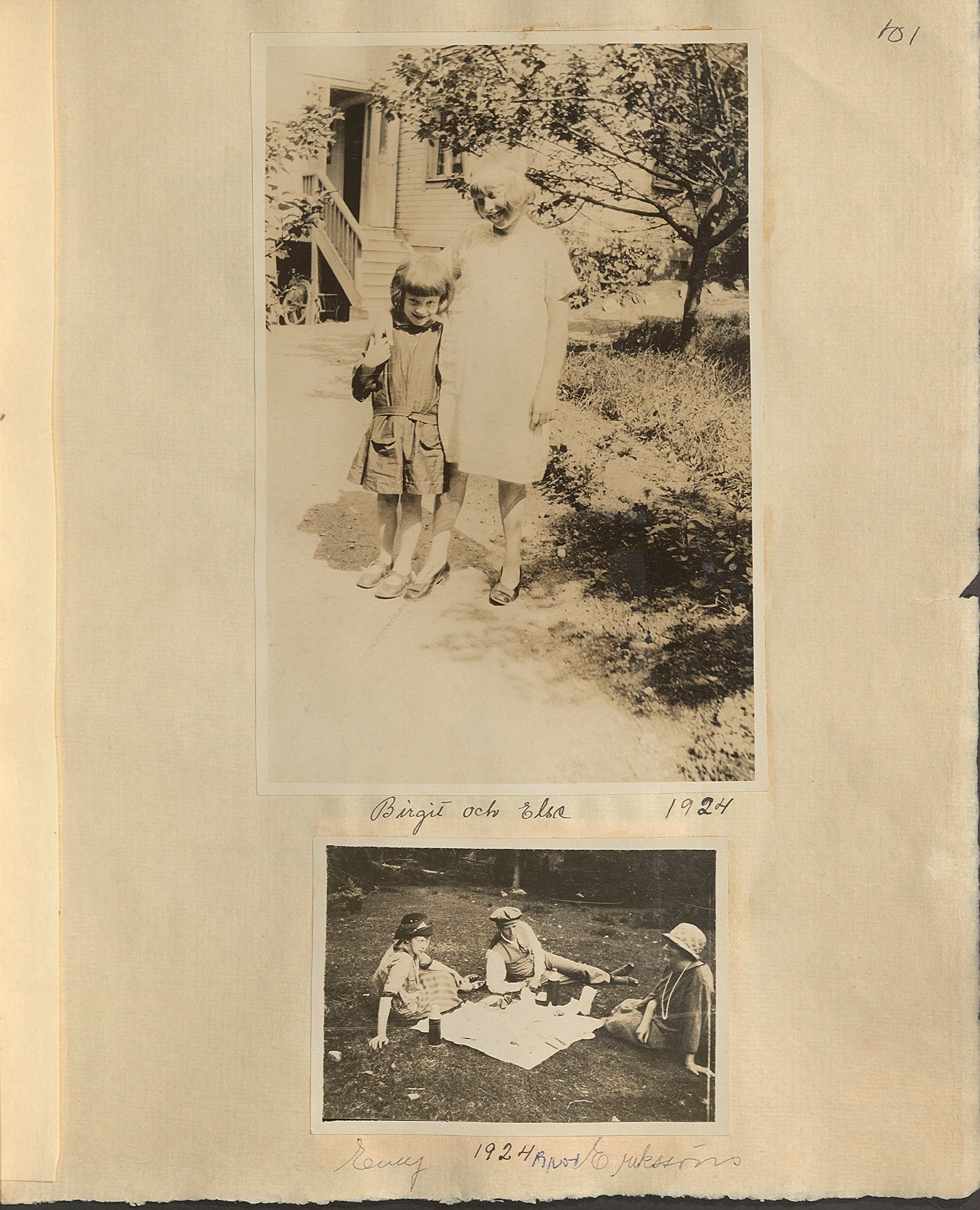 Gunvor f. Borgström Weibels fotoalbum