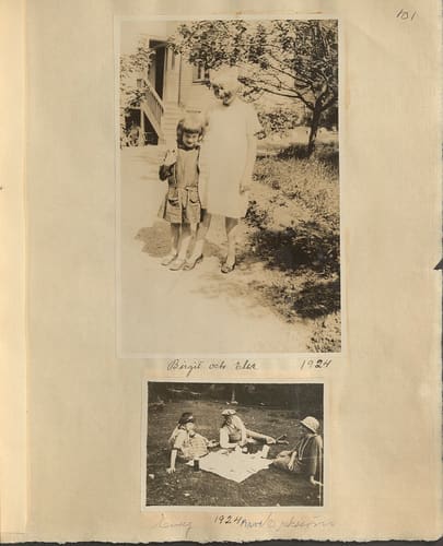 Gunvor f. Borgström Weibels fotoalbum