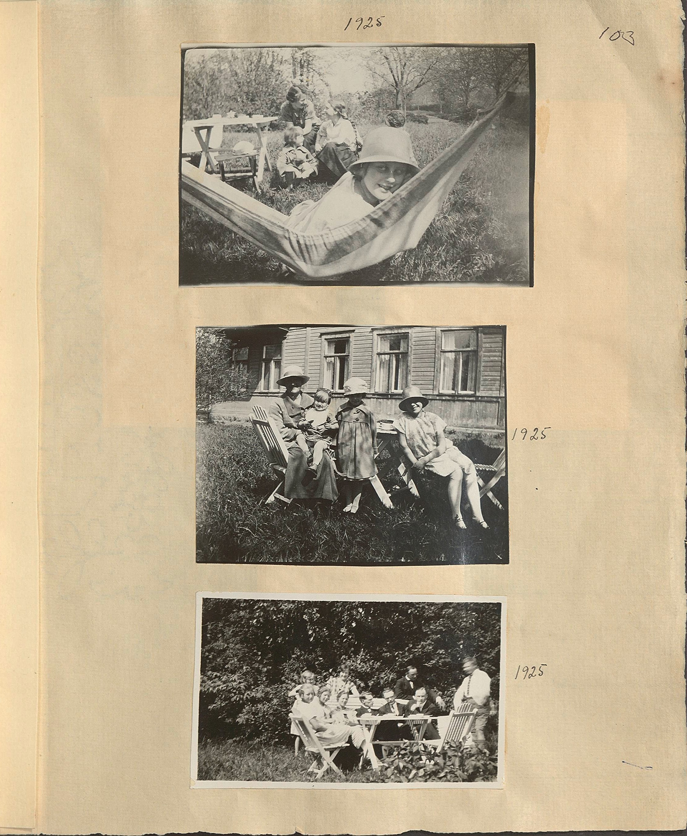 Gunvor f. Borgström Weibels fotoalbum