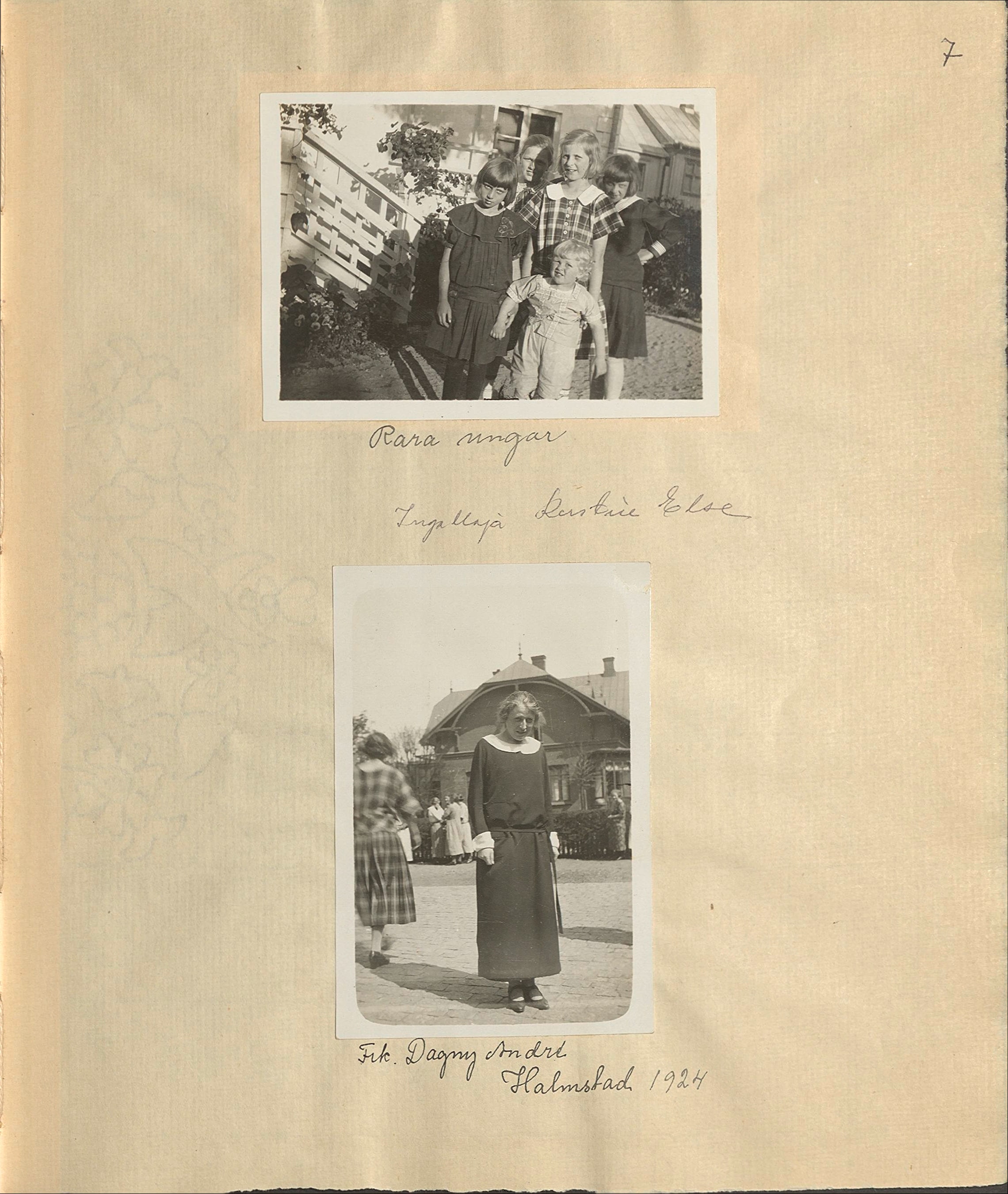 Gunvor f. Borgström Weibels fotoalbum