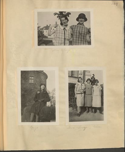 Gunvor f. Borgström Weibels fotoalbum