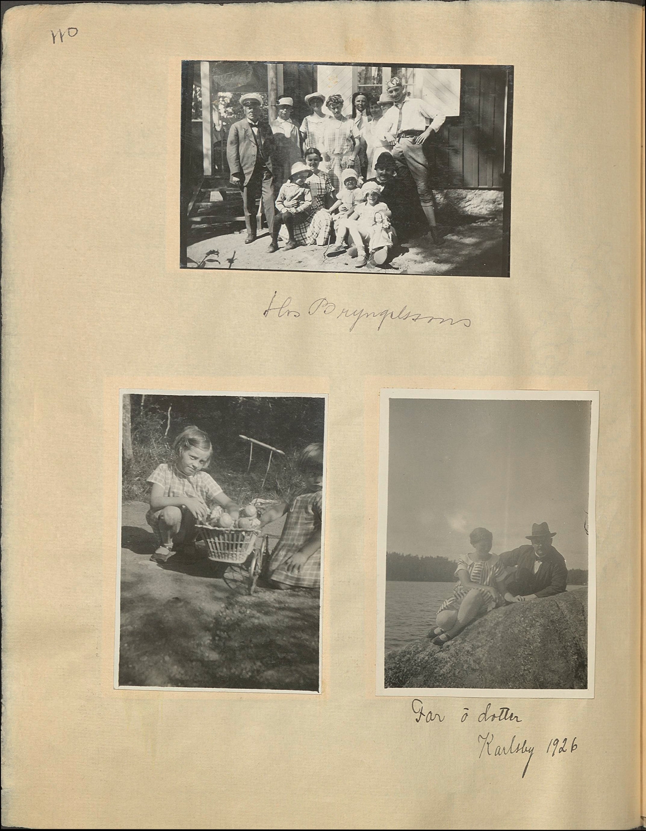 Gunvor f. Borgström Weibels fotoalbum
