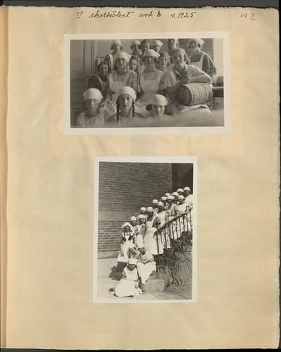 Gunvor f. Borgström Weibels fotoalbum